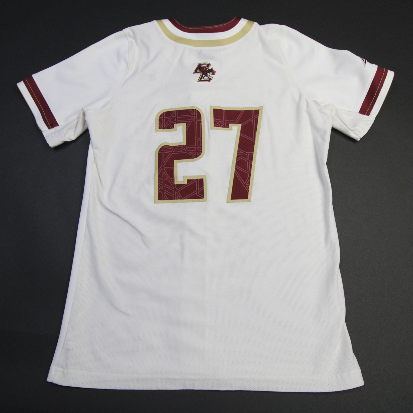 Under Armour Boston College Mens Jersey (Away/White) - Senior