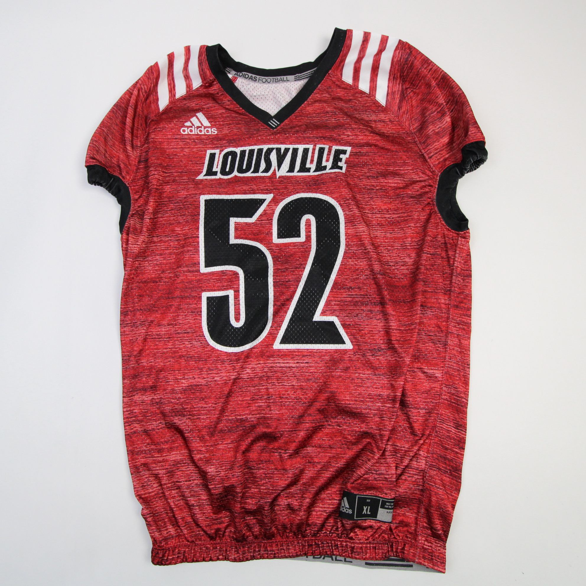 Louisville Cardinals adidas Practice Jersey - Football Men's Red Used