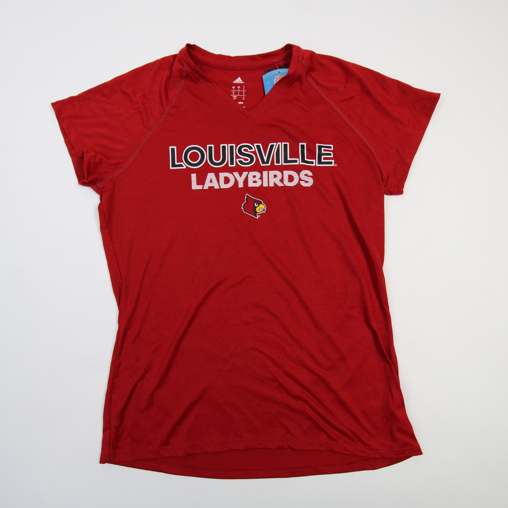 Louisville Cardinals adidas Climalite Sweatshirt Women's Red New