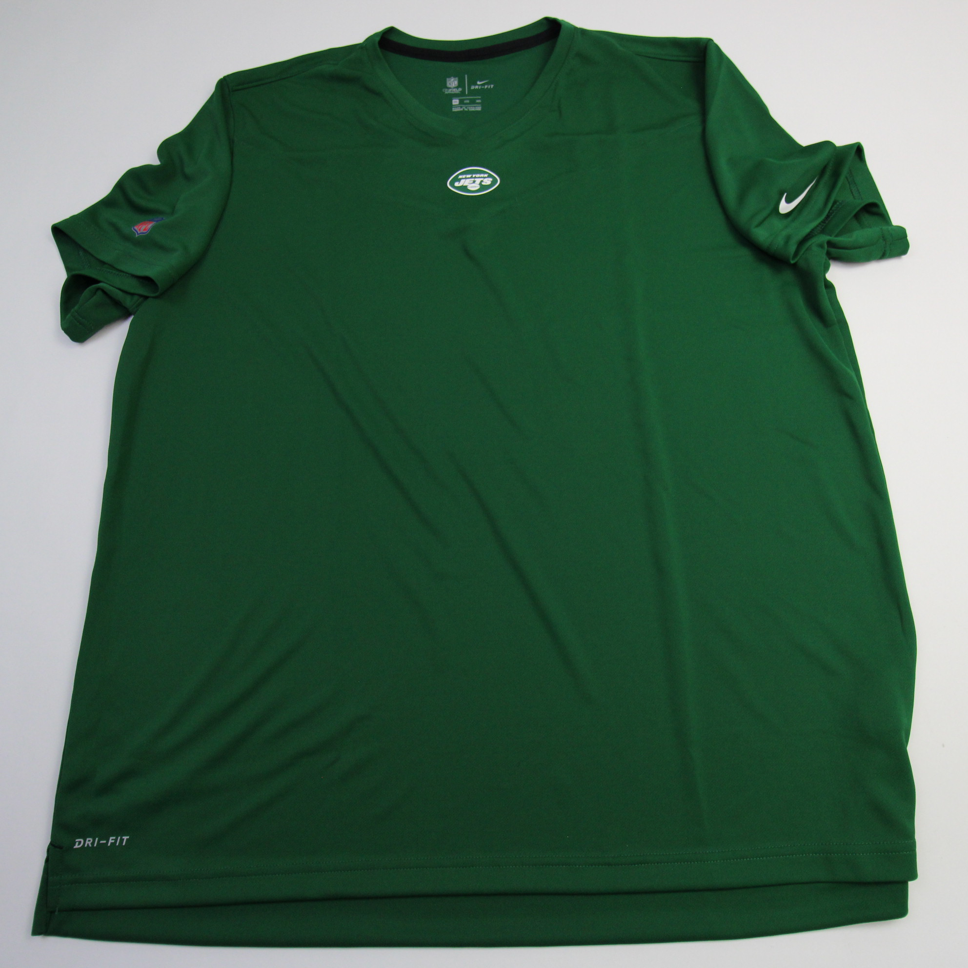 New York Jets Nike NFL On Field Apparel Dri-Fit Short Sleeve Shirt