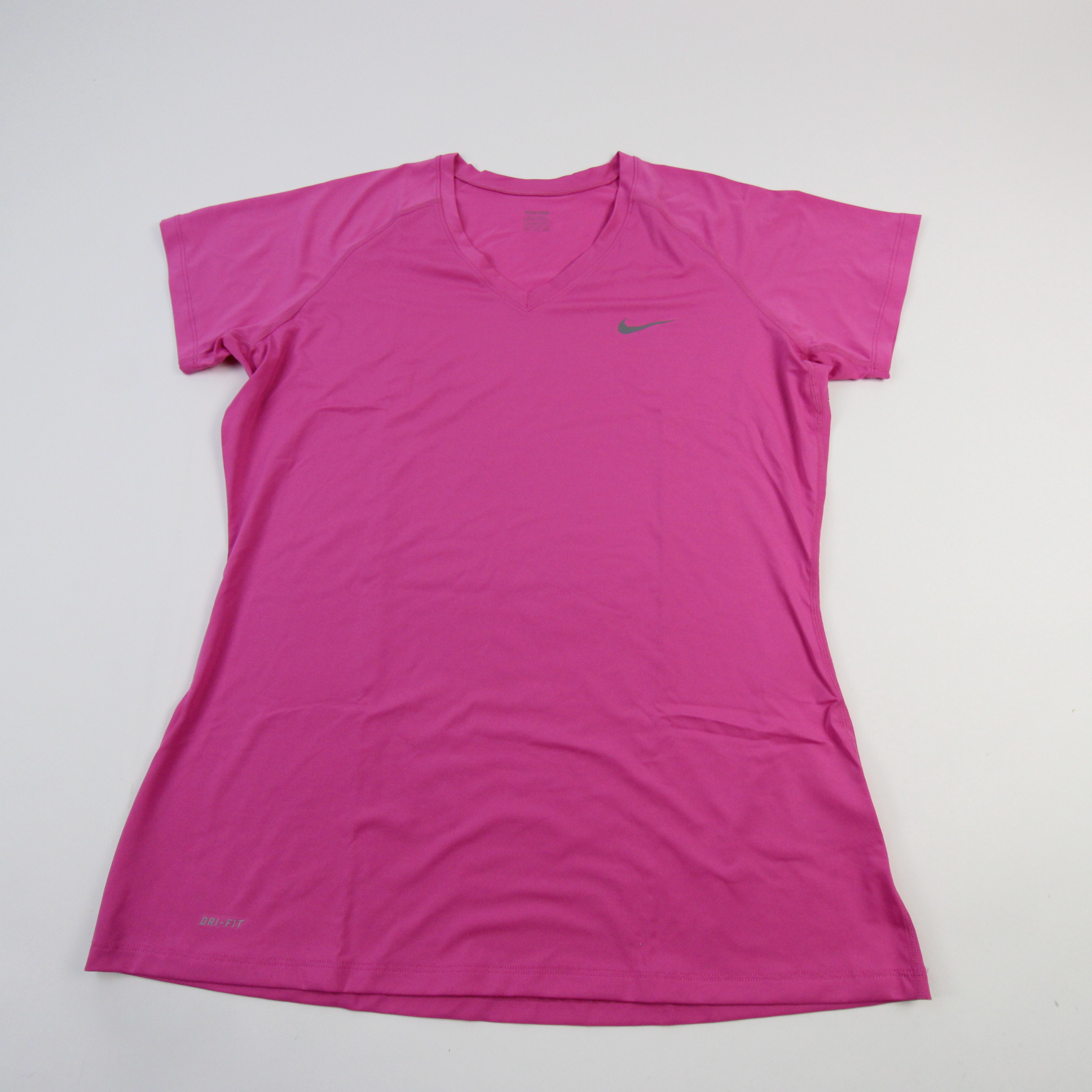 Størrelse skål Grønne bønner Nike Pro Short Sleeve Shirt Women's Hot Pink New with Tags | eBay