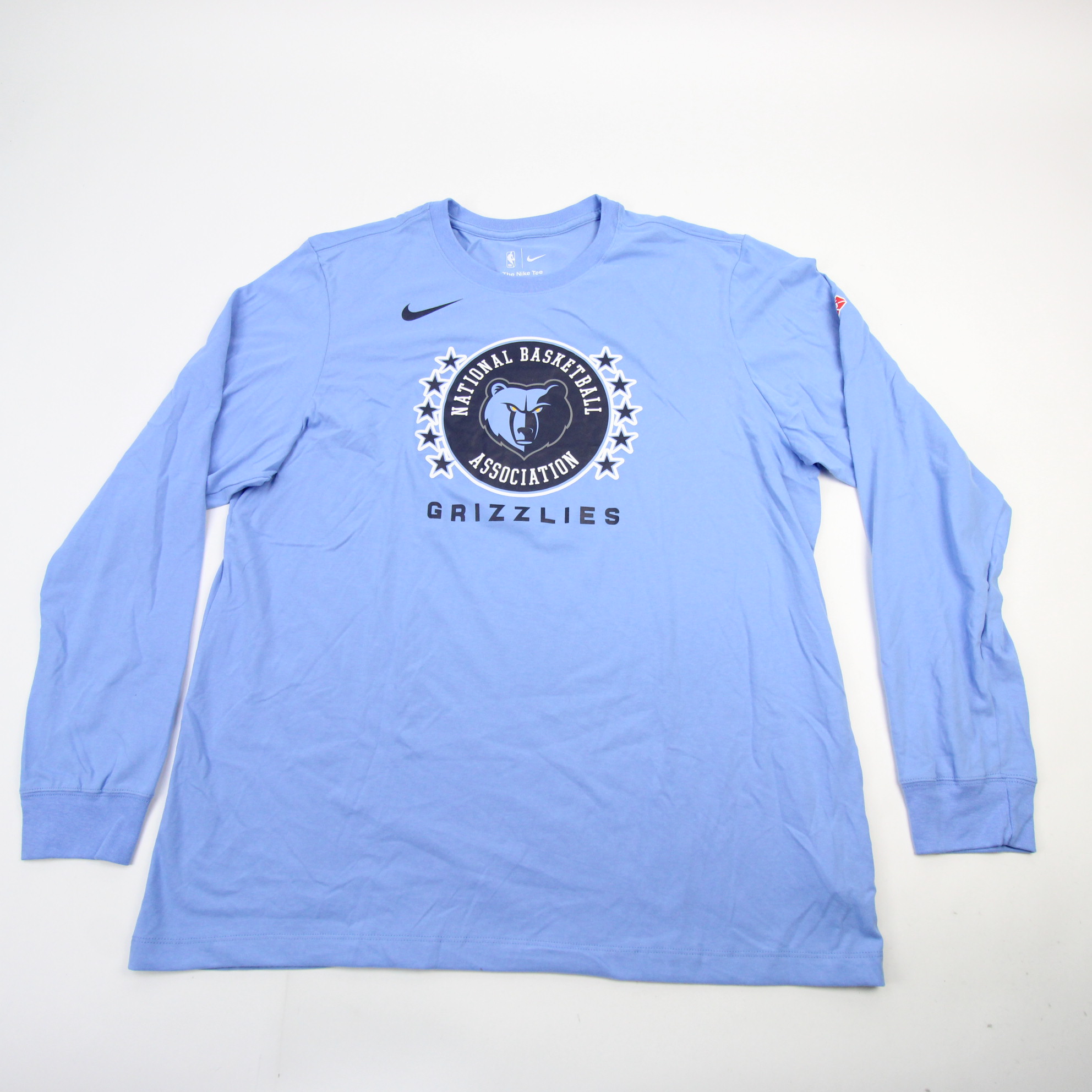 Nike NBA Memphis Grizzlies Team Issue Dri-FIT S/S Shooting Shirt Mens Sz  XLT NWT