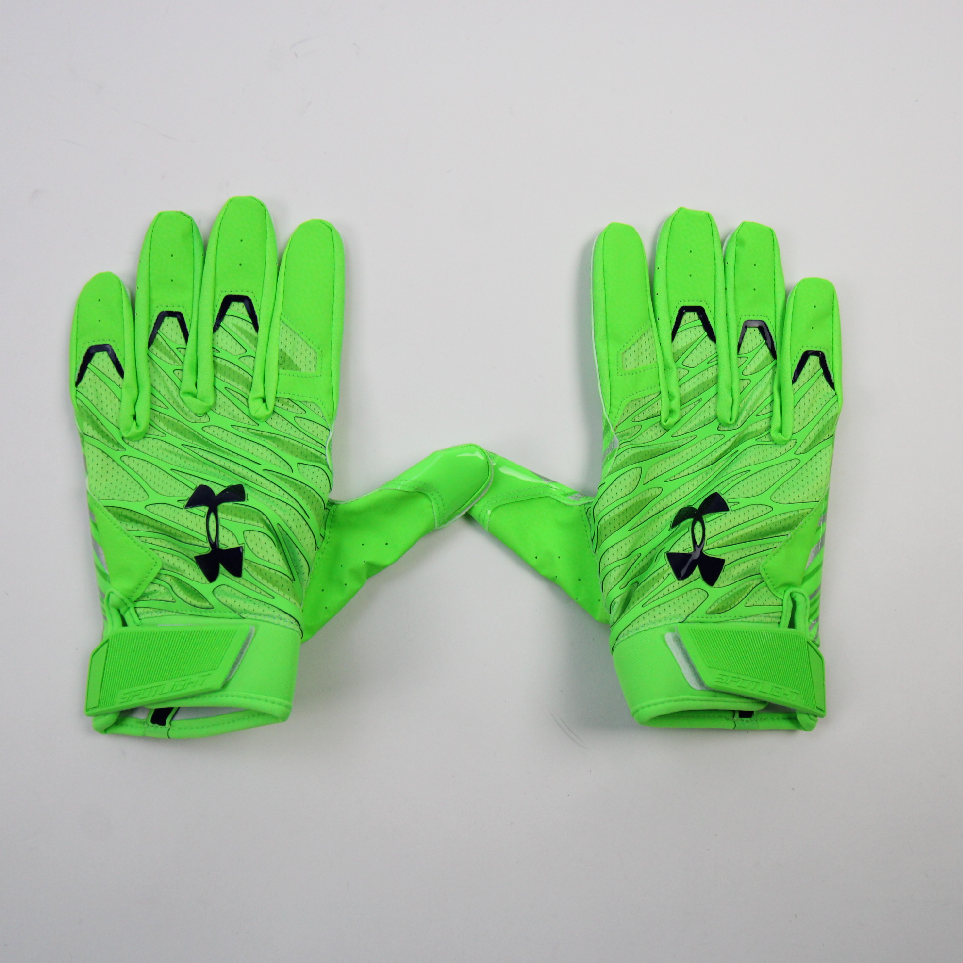 profundamente dentro de poco nadie Under Armour Gloves - Receiver Men&#039;s Lime Green New with Tags | eBay