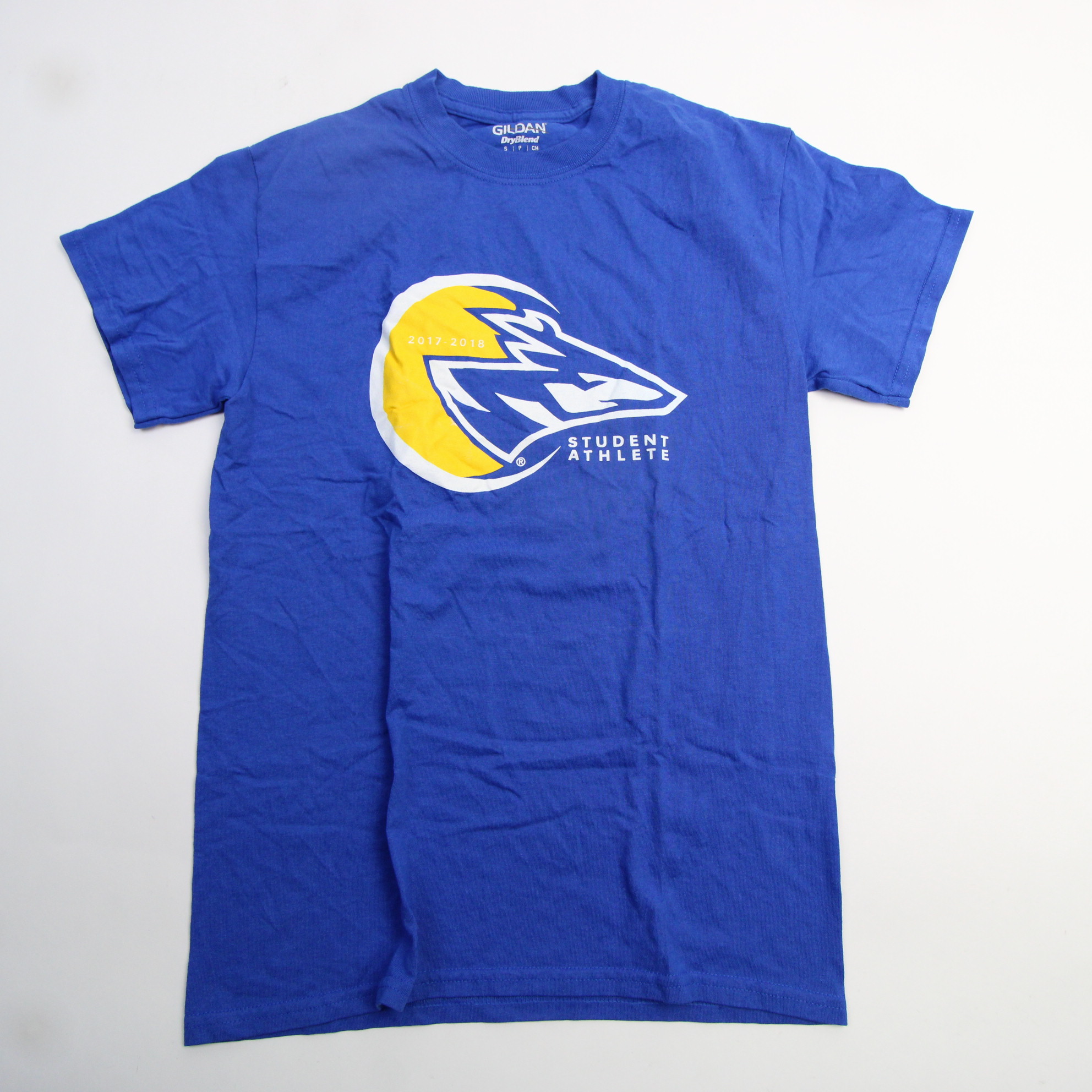 verbanning Neerduwen Pidgin Nebraska Kearney Lopers Gildan Short Sleeve Shirt Men's Blue Used | eBay