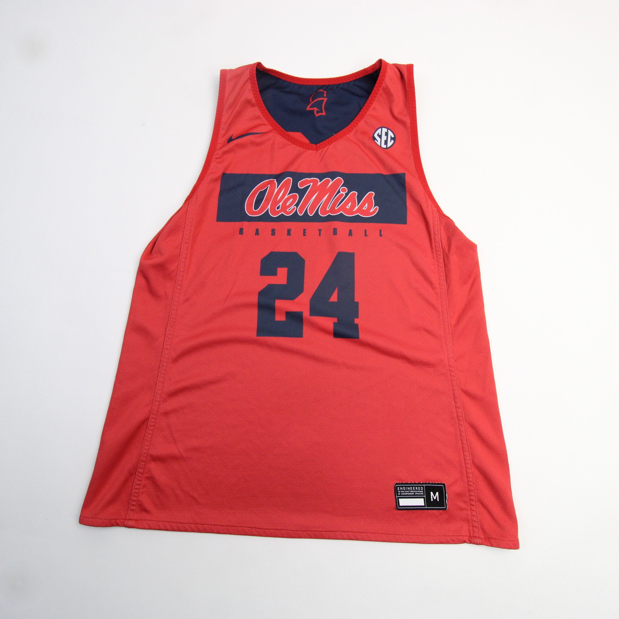 Ole Miss Rebels Nike Practice Jersey - Basketball Womenu0026#039;s Blue/Red  Used | eBay