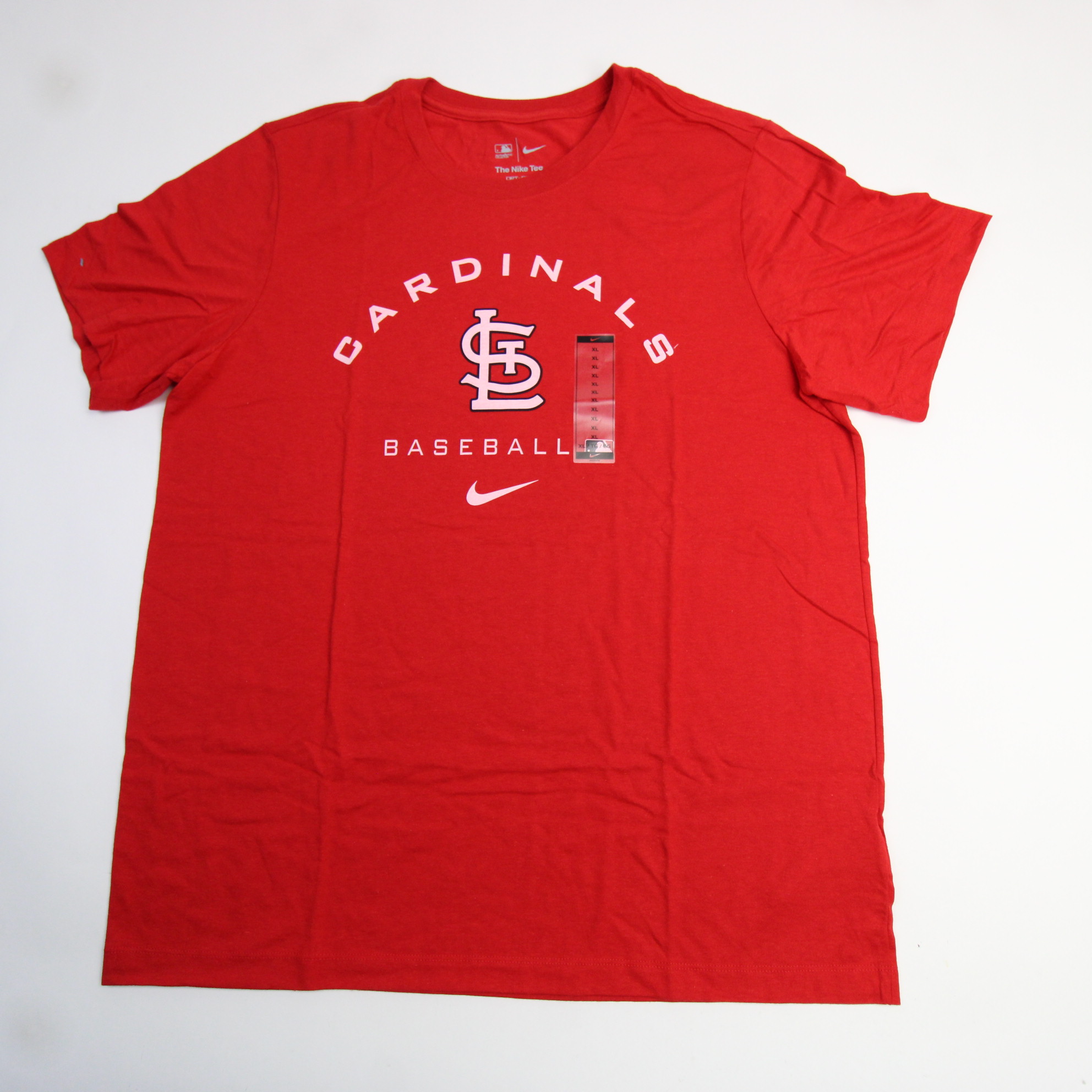 St. Louis Cardinals T-Shirt Baseball Men's Small Nike Team MLB Red