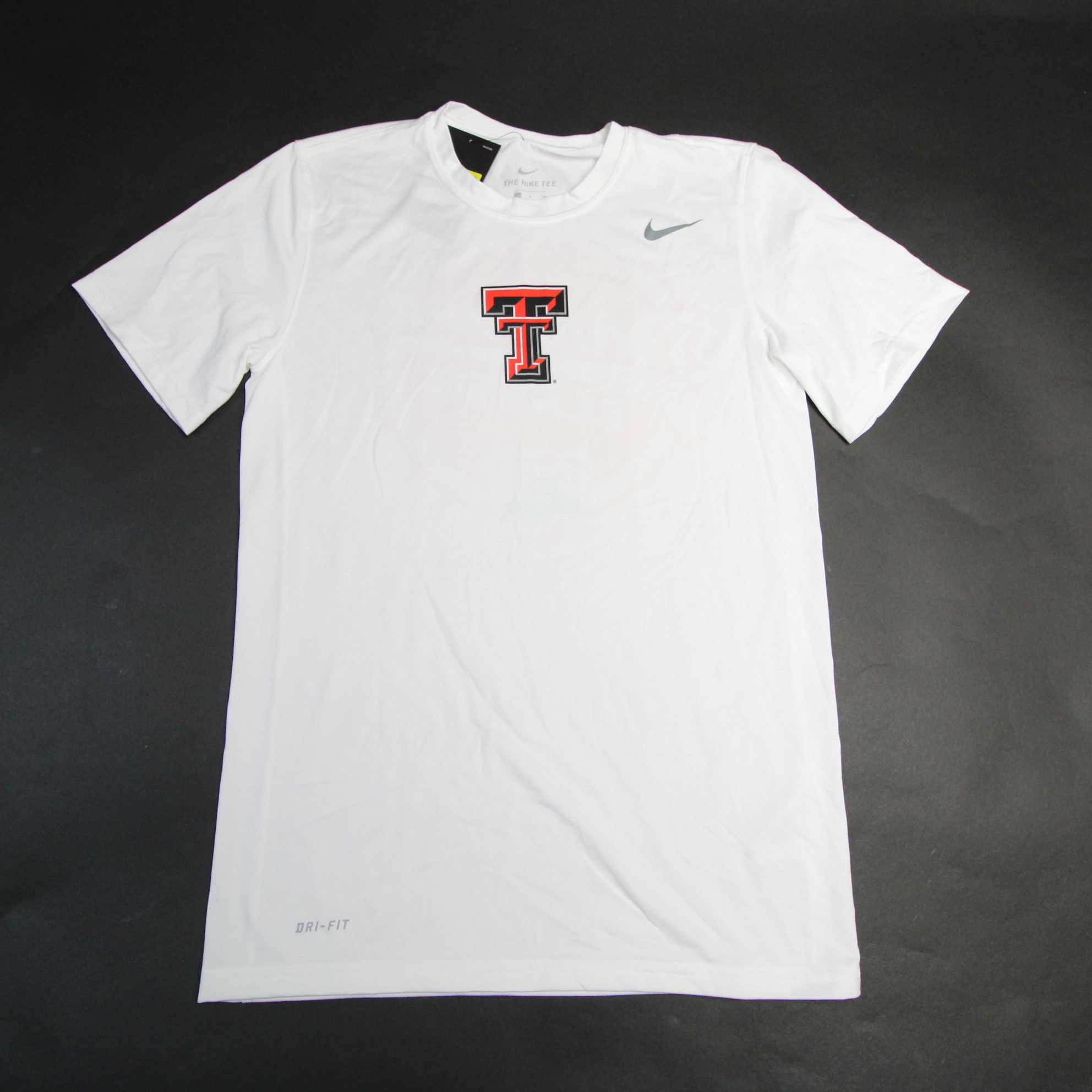 Texas Tech Red Raiders Under Armour Dri-Fit Short Sleeve Shirt Men's White New