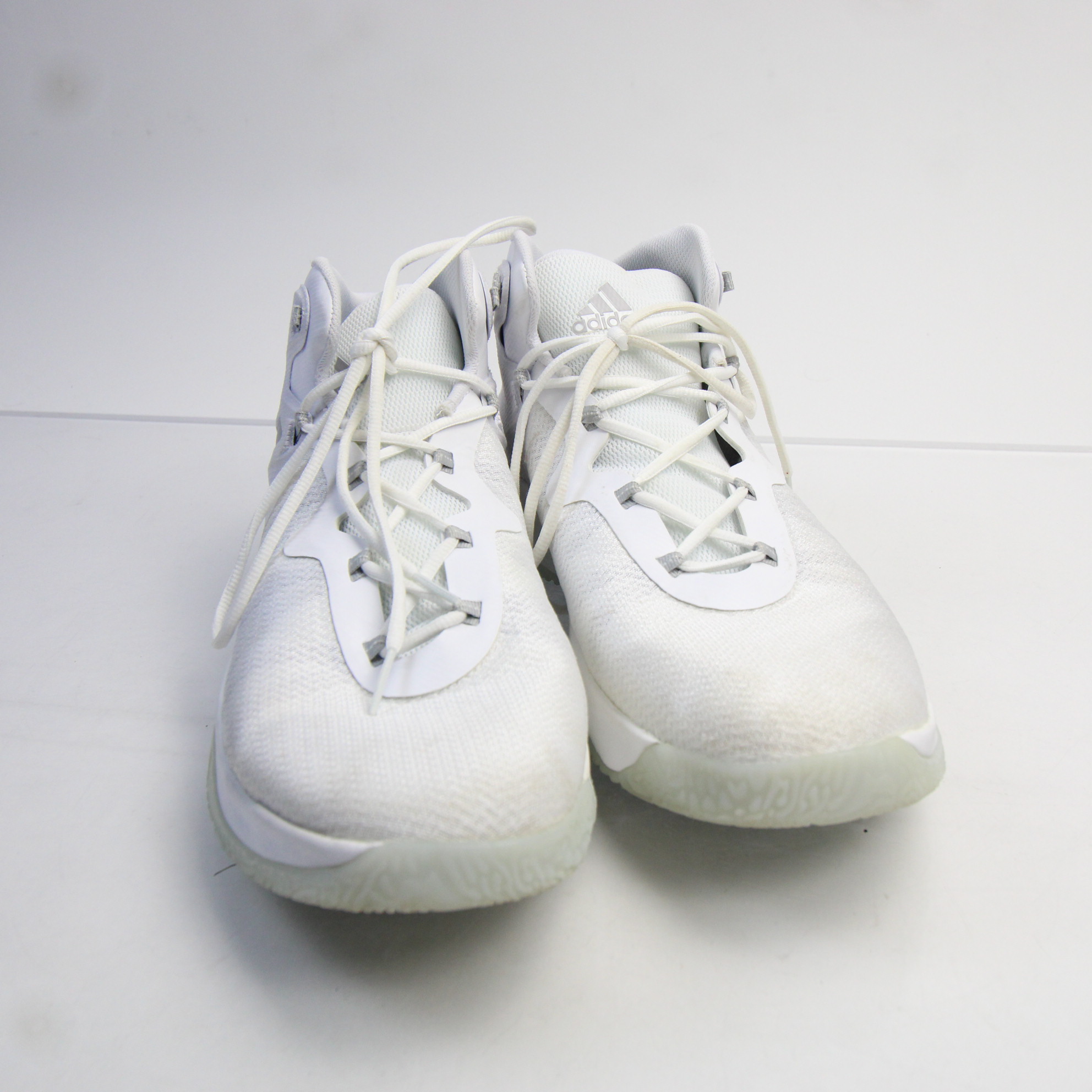 adidas Basketball Shoe Men's White Used | eBay
