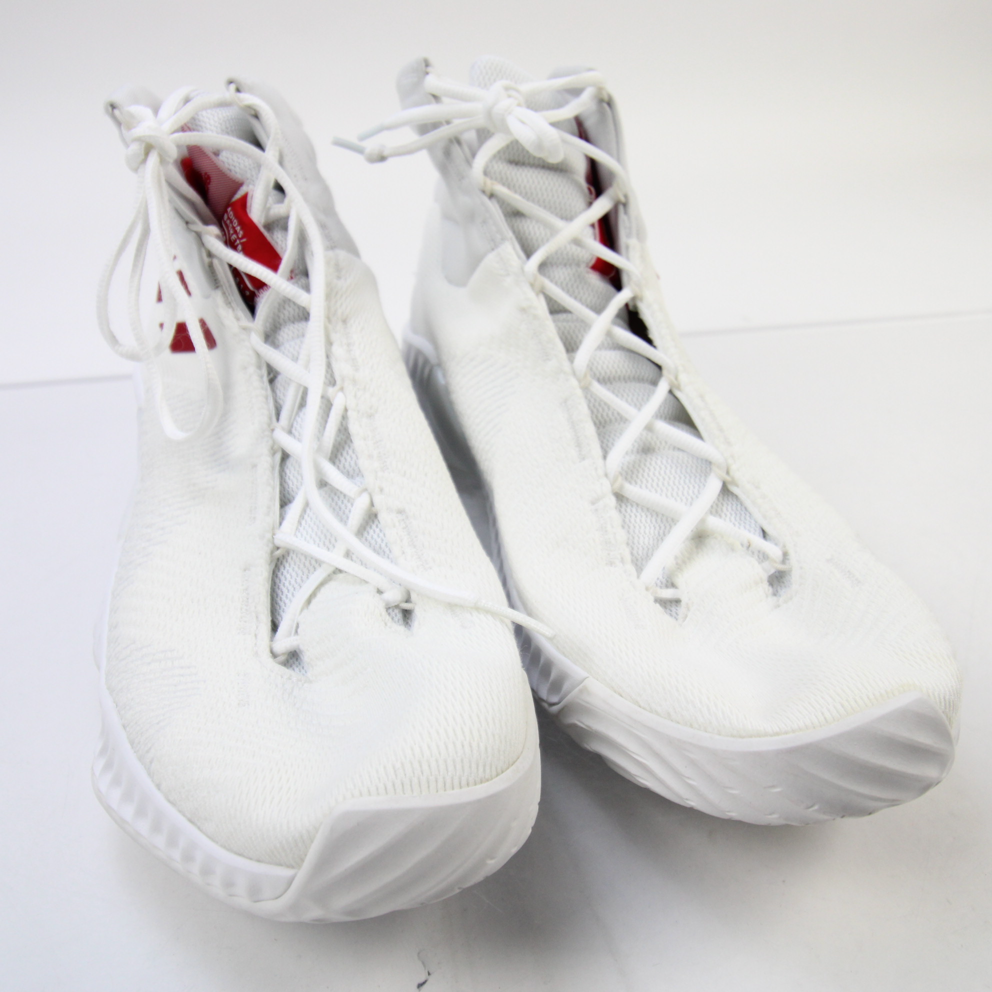 adidas Basketball Shoe Men's White/Red Used | eBay