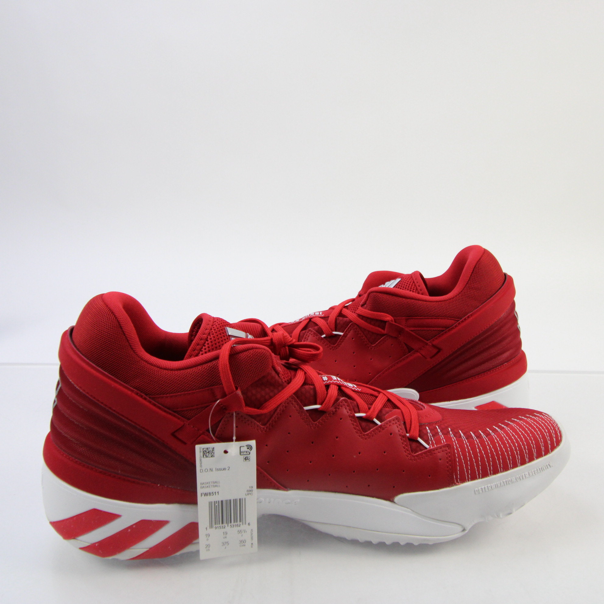 adidas Basketball Shoe Men's Red/White New without Box
