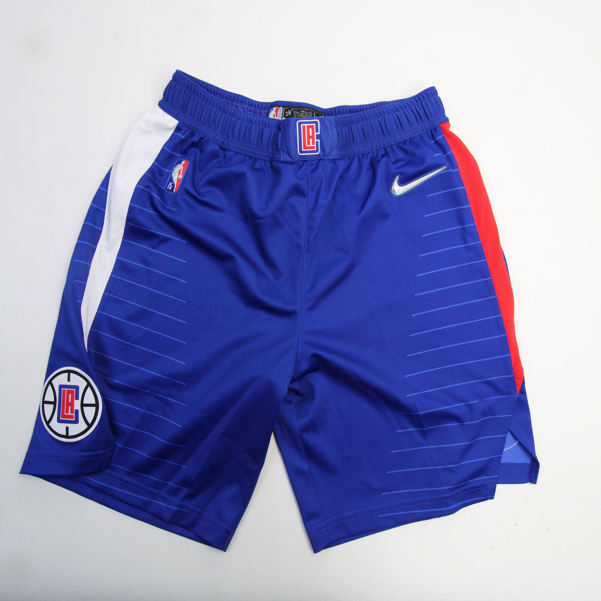 Los Angeles Clippers Nike NBA Authentics Dri-Fit Game Shorts Men's  Used