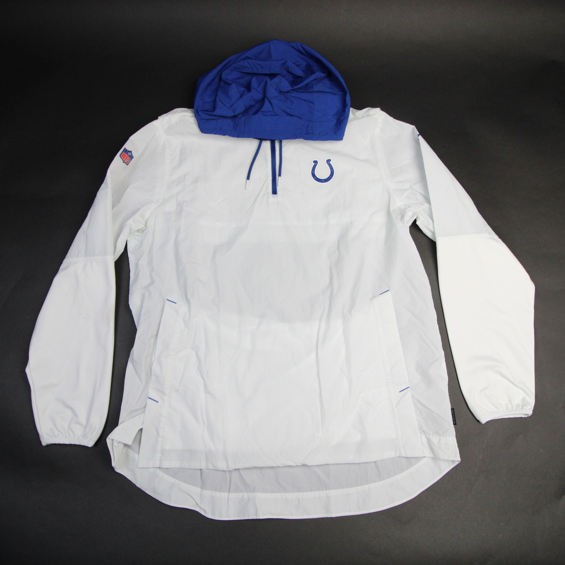 Men's Indianapolis Colts Nike White Fan Gear Pullover Hoodie