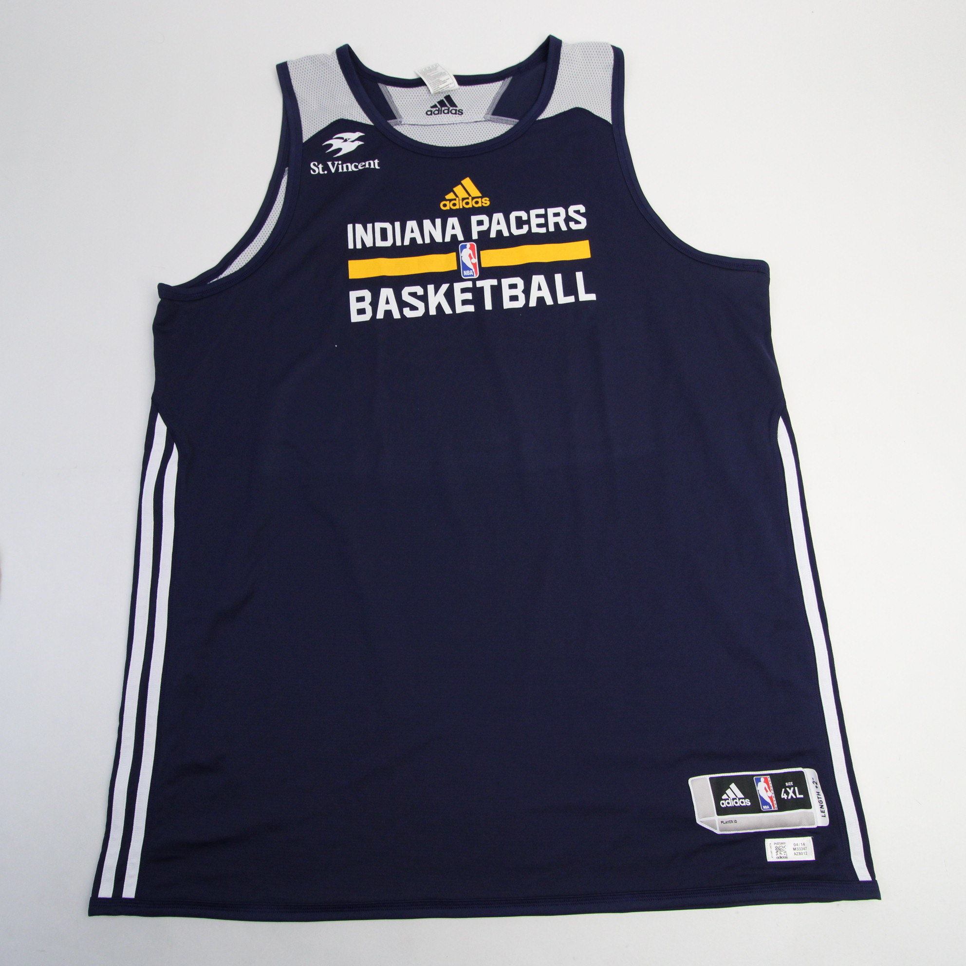 borstel vergroting Rommelig Indiana Pacers adidas NBA Authentics Practice Jersey - Basketball  Men&#039;s New | eBay