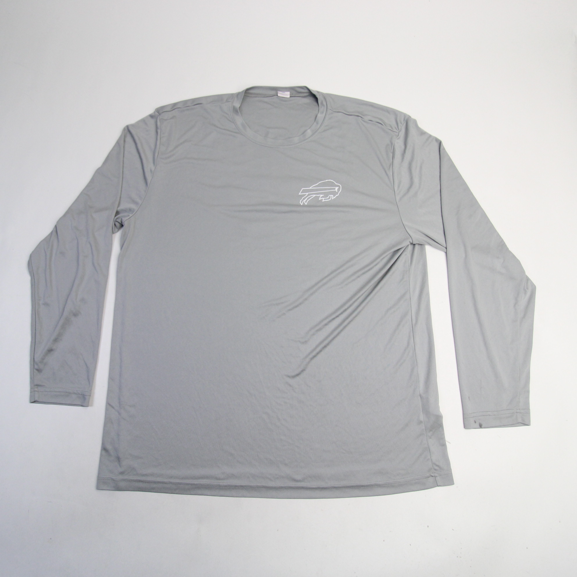 Buffalo Bills Sport-Tek Long Sleeve Shirt Men's Gray Used