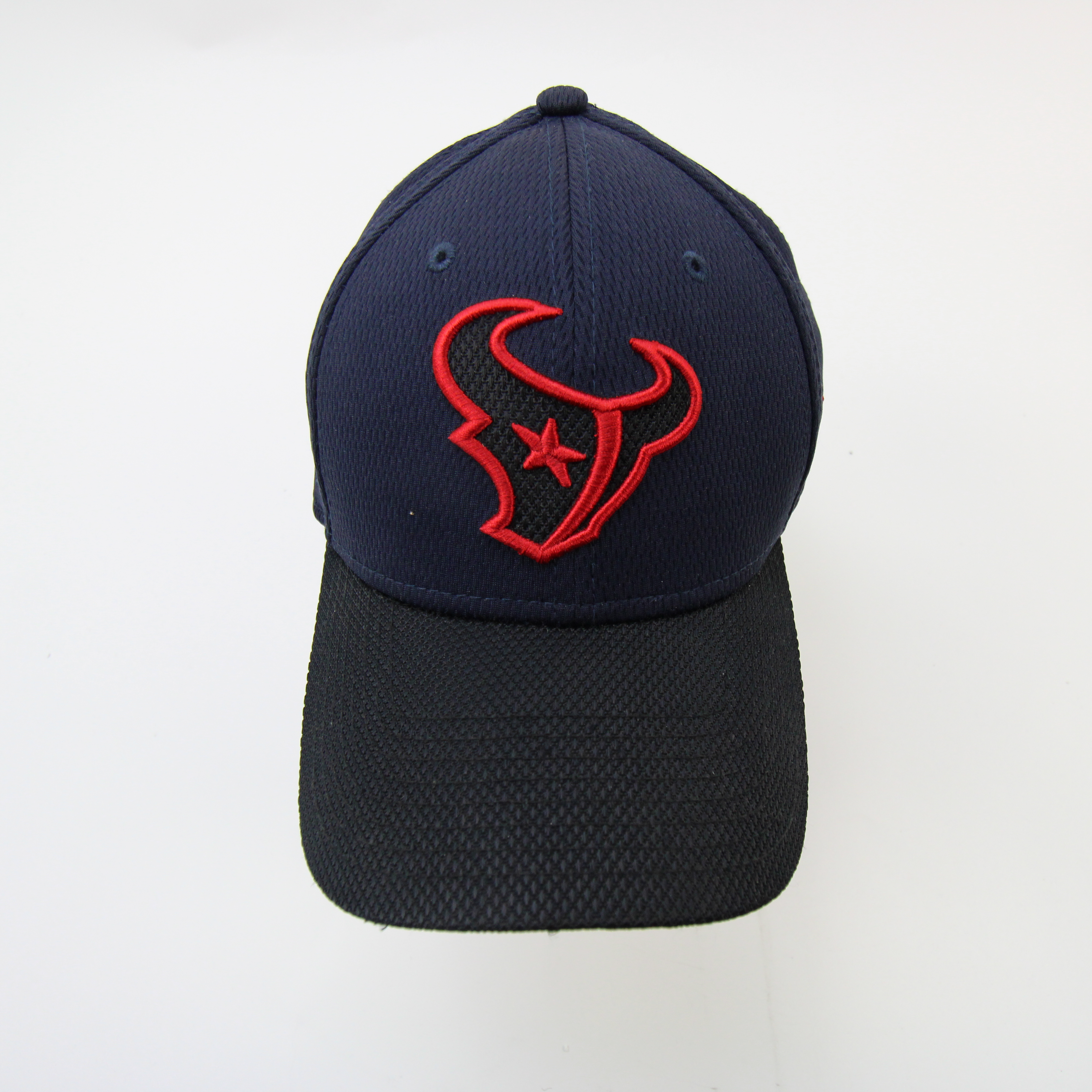 Houston Texans New Era 39thirty Fitted Hat Unisex Navy/Black New