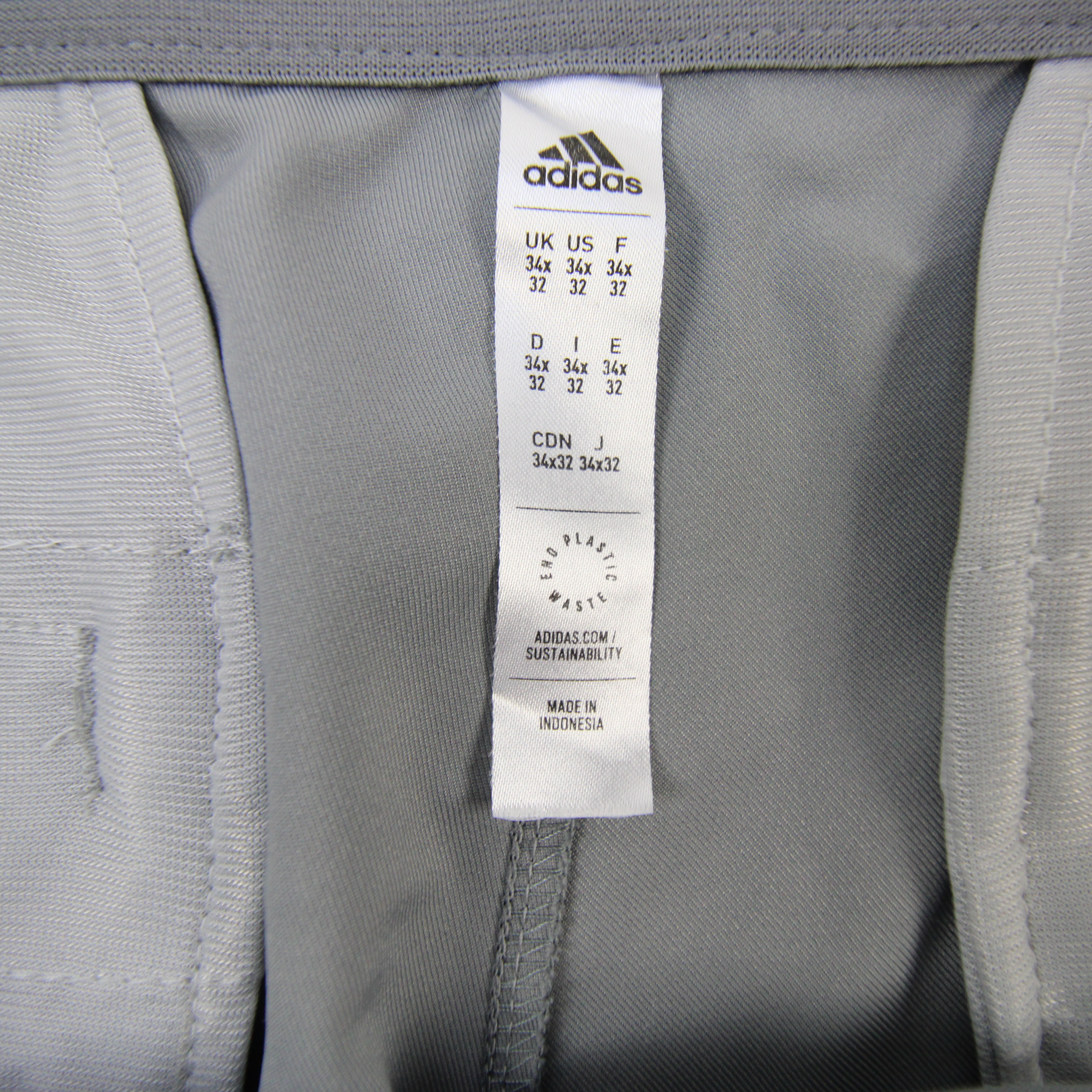 material Estrictamente Maryanne Jones adidas Dress Pants Men&#039;s 33x32 34x32 36x32 Gray Straight Solid Golf  Formal Used | eBay
