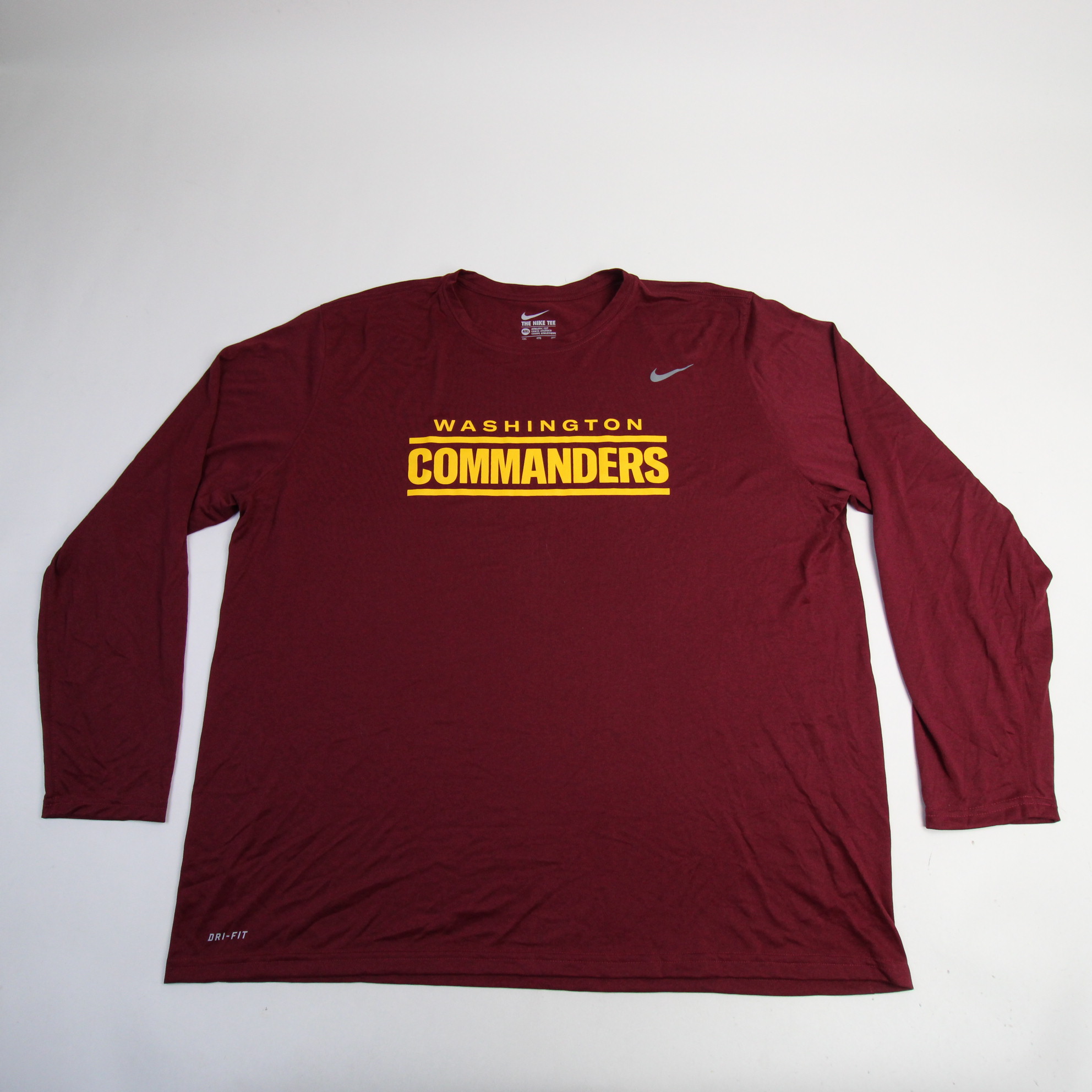 Washington Commanders Nike Nike Tee Long Sleeve Shirt Men's Burgundy  New