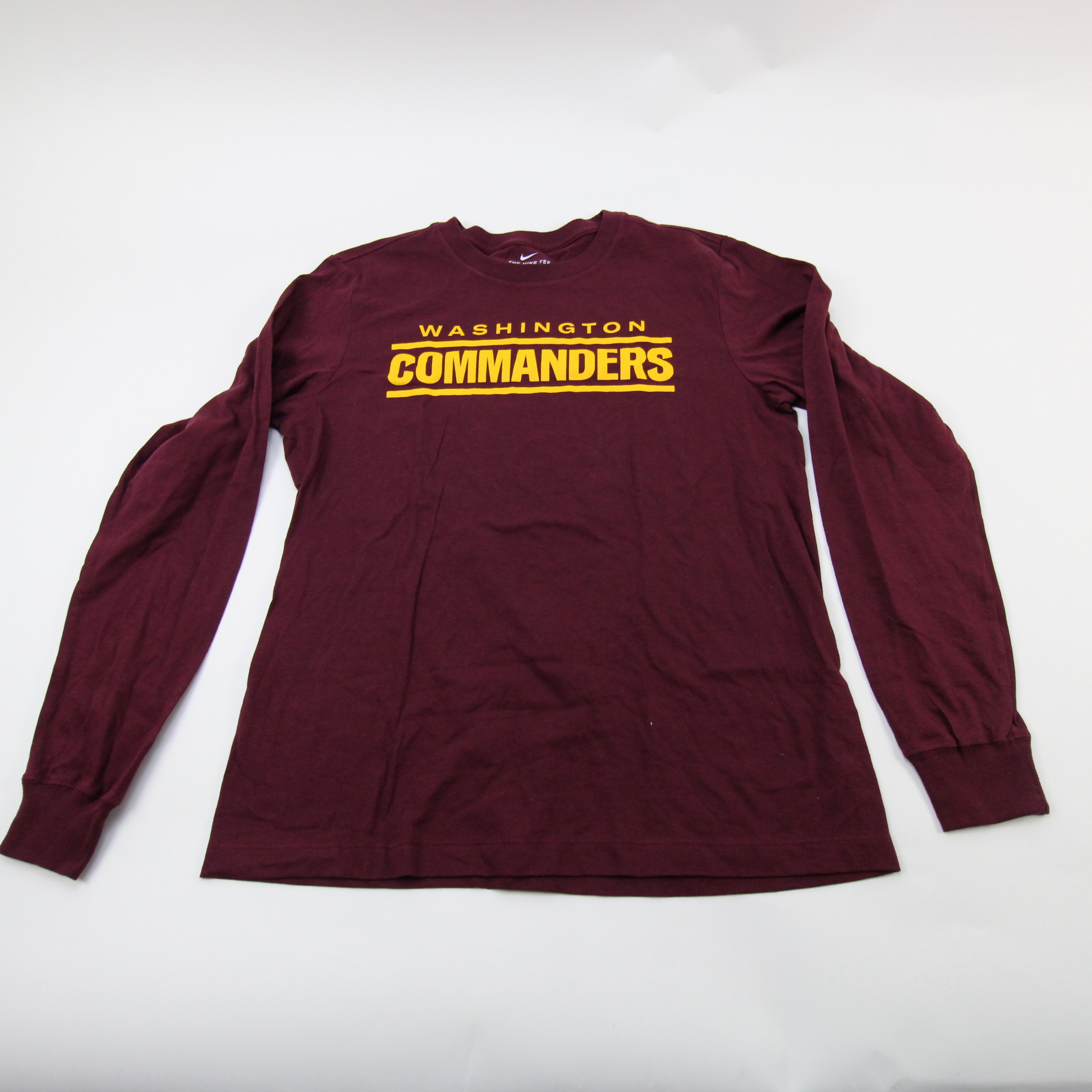 Washington Commanders Nike Nike Tee Long Sleeve Shirt Men's Burgundy  New