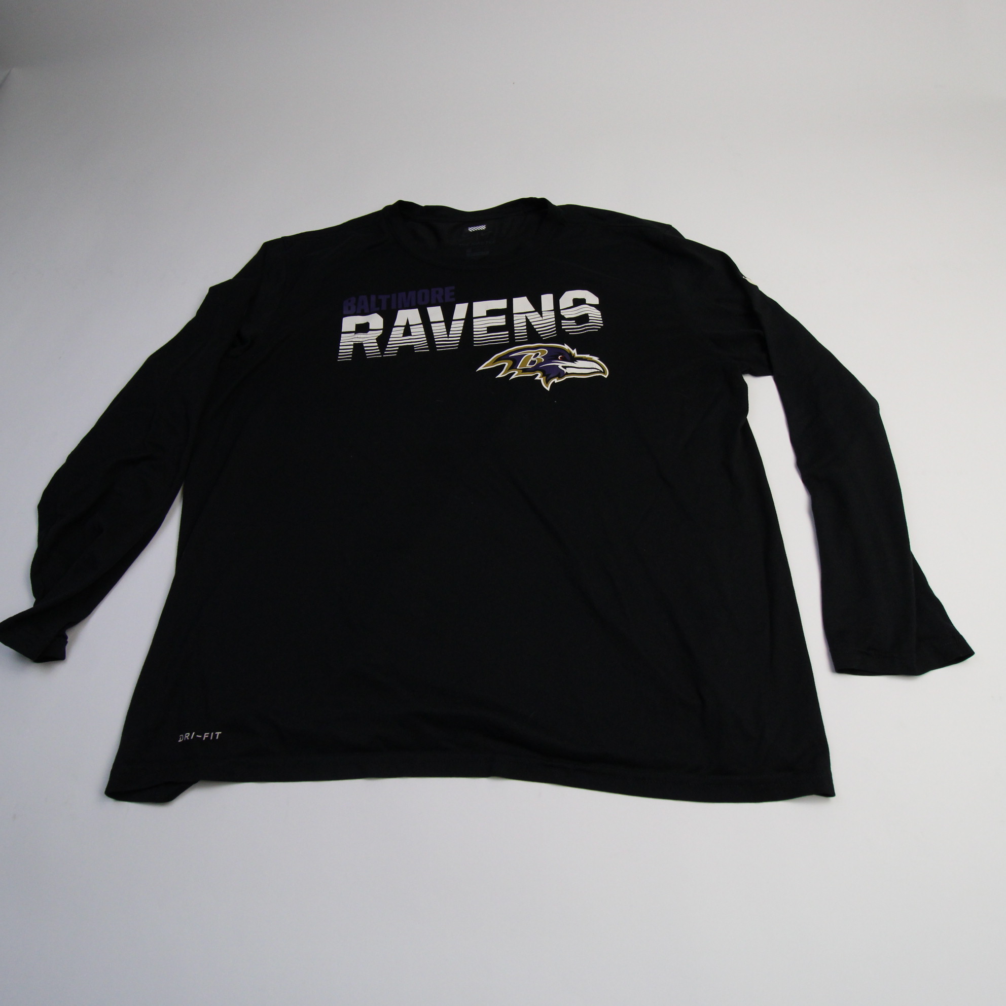 Baltimore Ravens Nike NFL On Field Apparel Long Sleeve Shirt Men's  Black Used