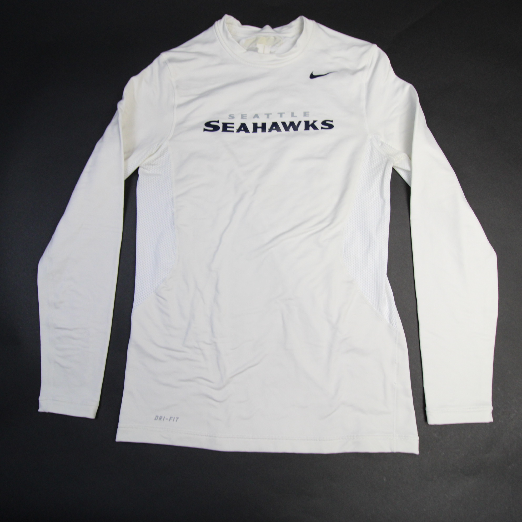 Seattle Seahawks Nike NFL On Field Apparel Nike Tee Long Sleeve Shirt Men's  L