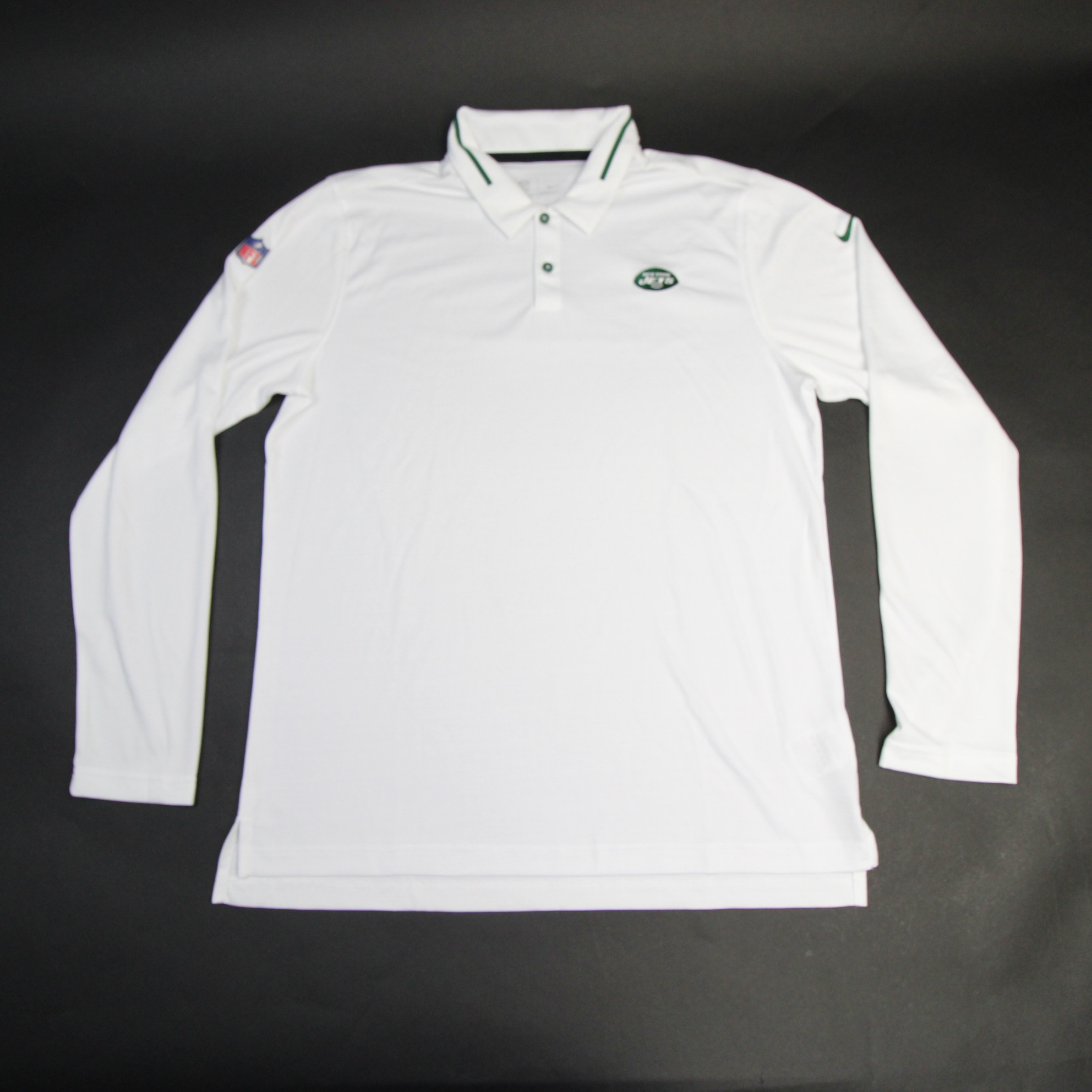 NWT New York Jets Nike Polo XL White NFL