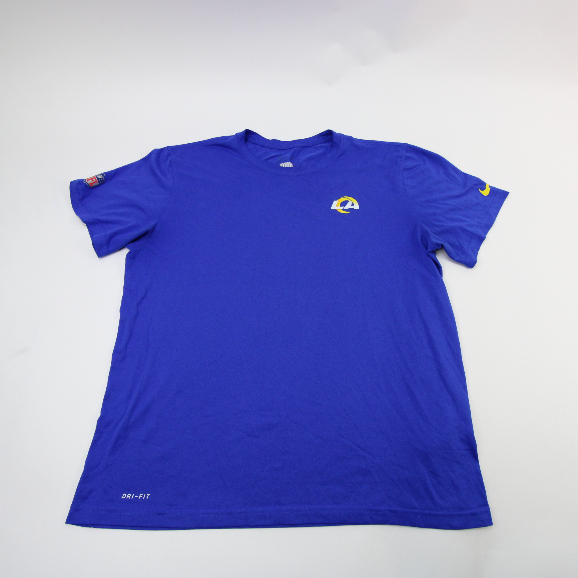 Nike, Shirts, Nike Drifit Nfl Onfield Apparel Los Angeles Rams Team  Issued Shirt 5 Size L