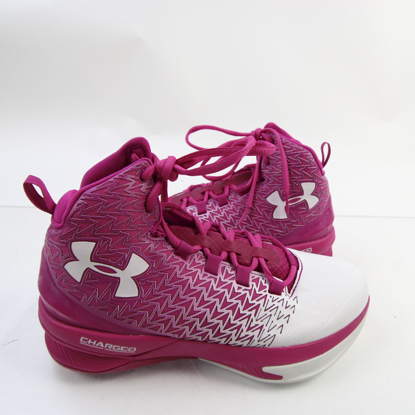 Under Armour Basketball Shoe Men's Pink/White New without Box