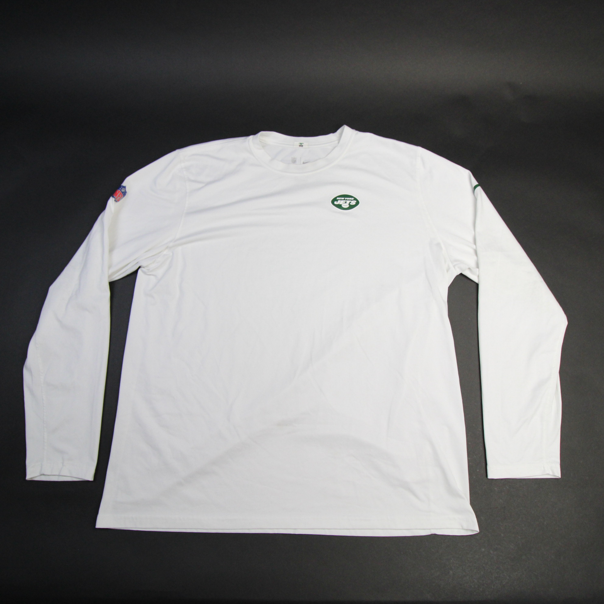 New York Jets Nike NFL On Field Apparel Dri-Fit Long Sleeve Shirt  Men's New