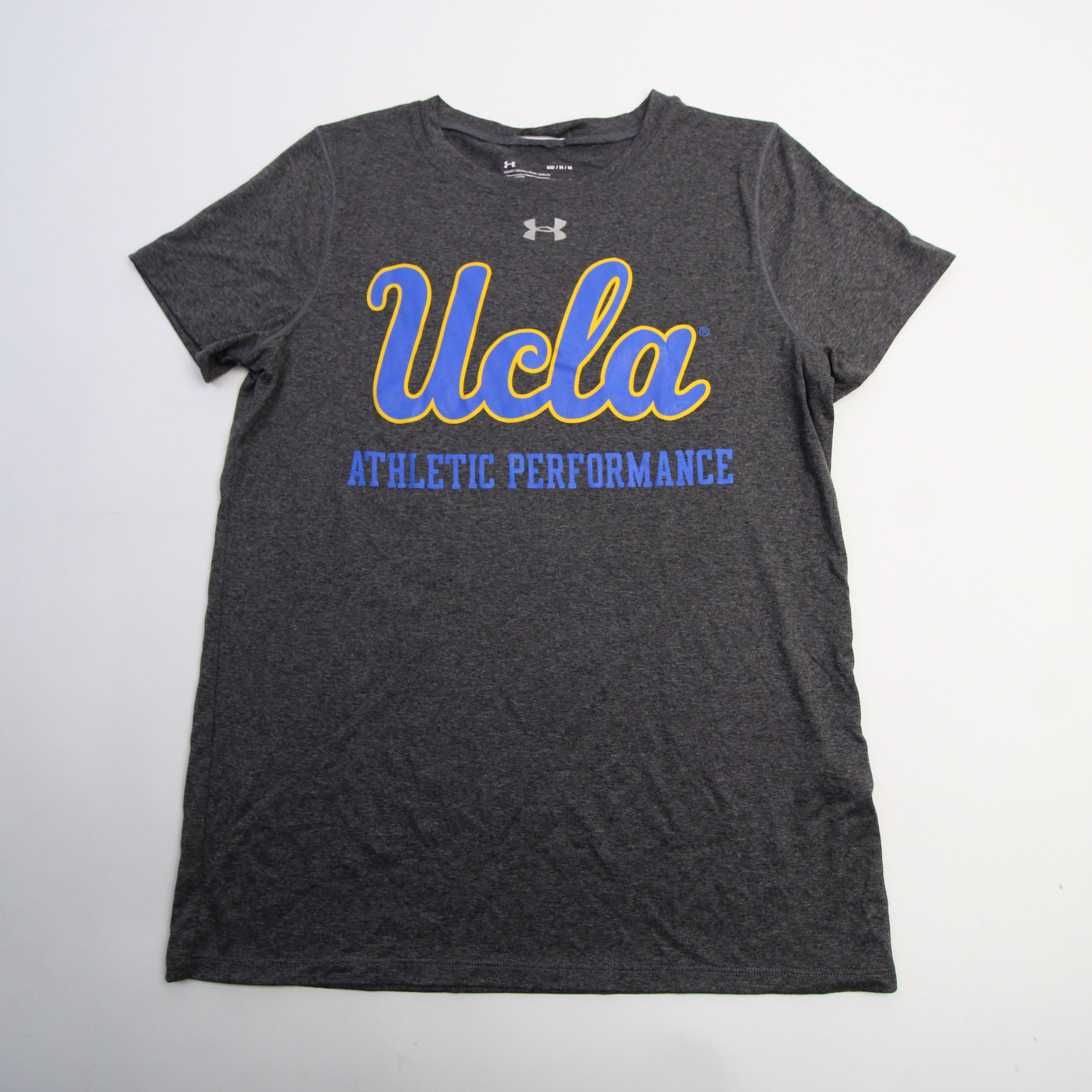 UCLA Bruins Under Armour HeatGear Short Sleeve Shirt Men's White New S