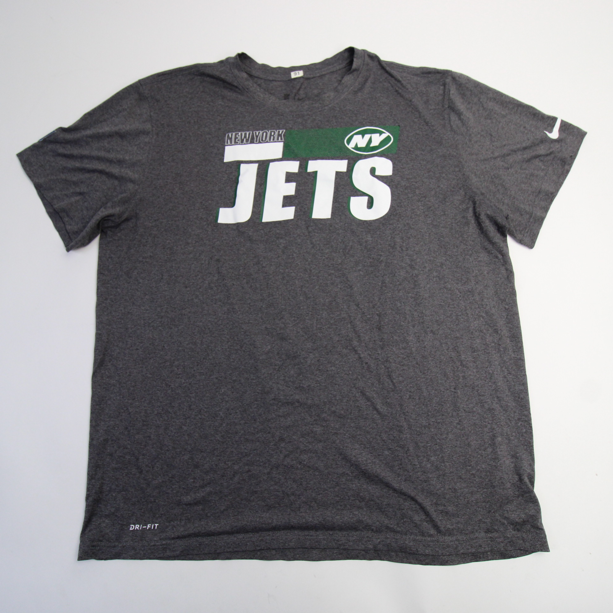 New York Jets Nike NFL On Field Apparel Dri-Fit Short Sleeve Shirt