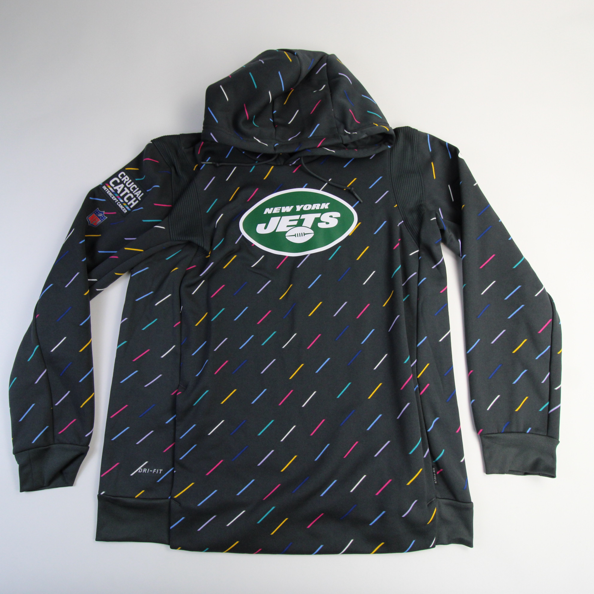 New York Jets Nike OnField Sweatshirt Men's Black Used L