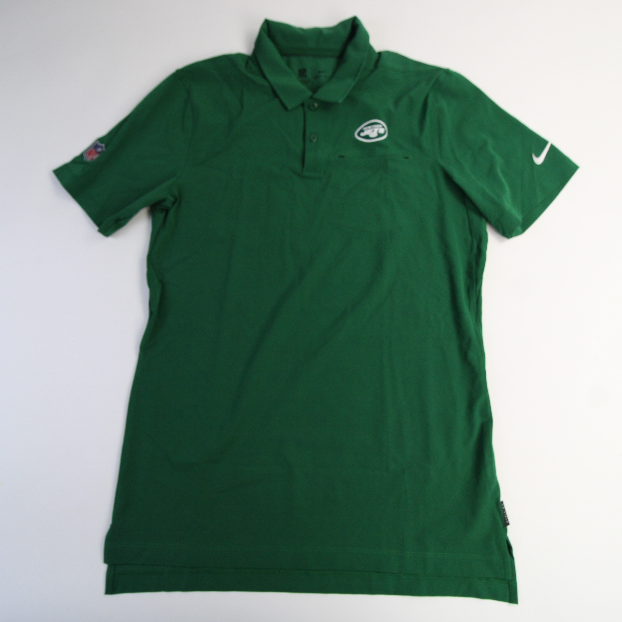 New York Jets Nike NFL On Field Apparel Dri-Fit Short Sleeve Shirt Men's XS