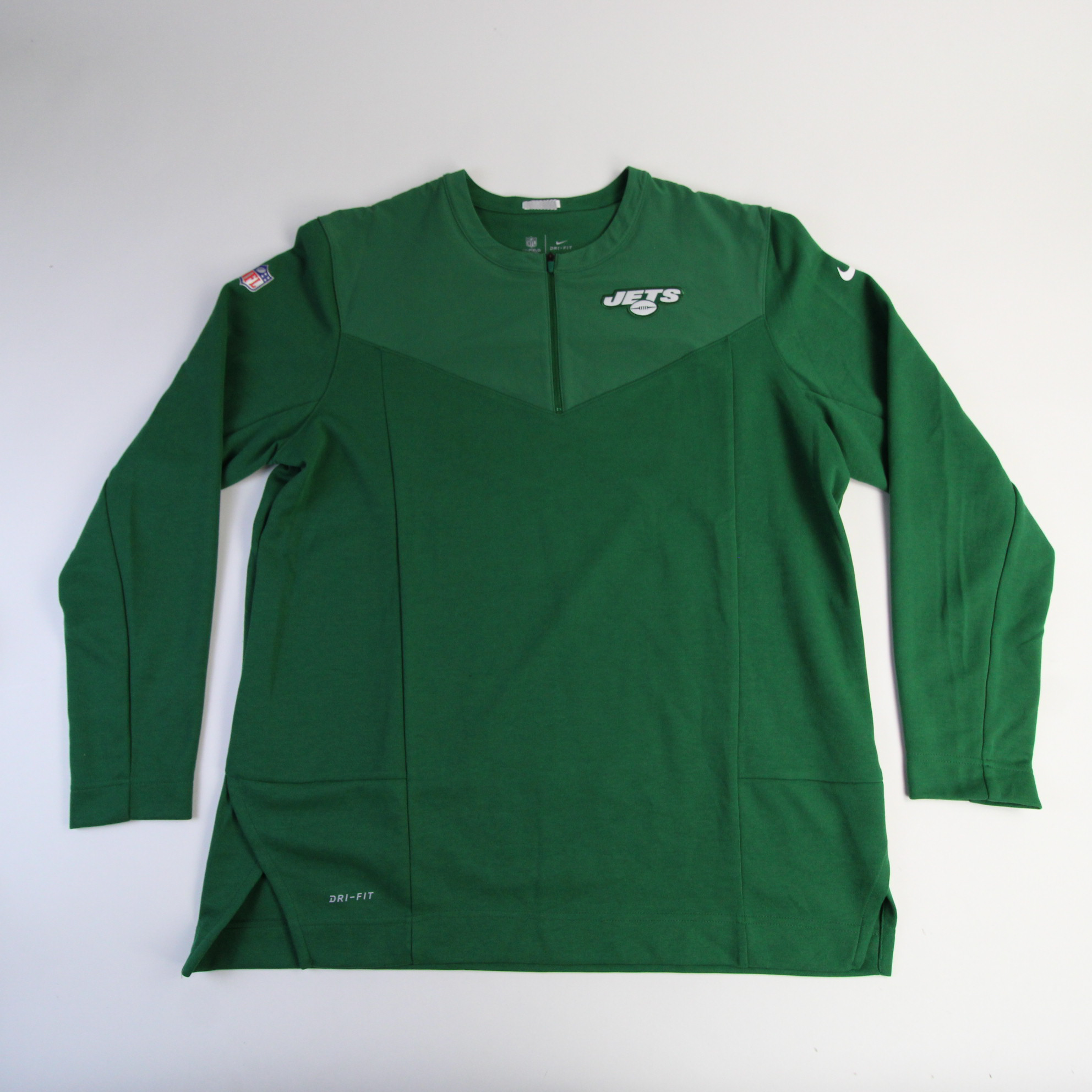 New York Jets Nike NFL On Field Apparel Dri-Fit Pullover Men's Green  Used