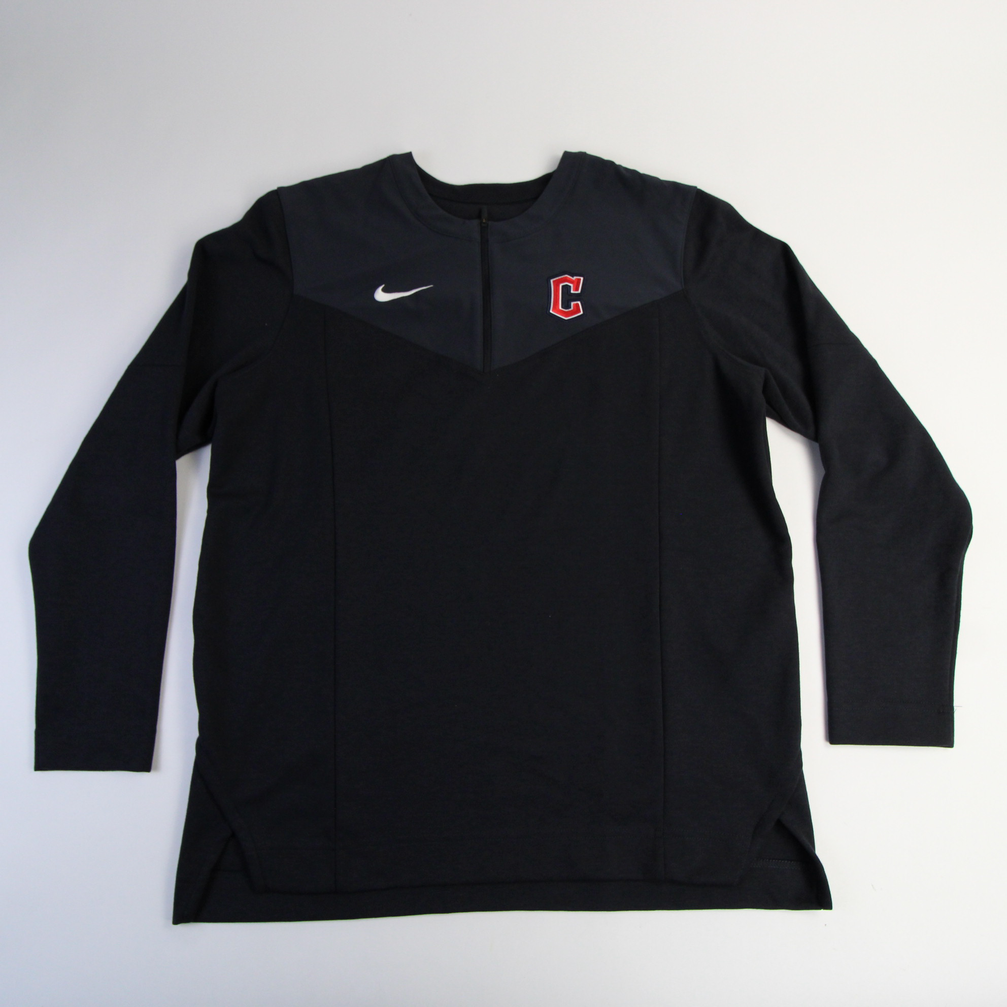 Nike Dri-Fit Game (MLB Cleveland Guardians) Men's Long-Sleeve T-Shirt