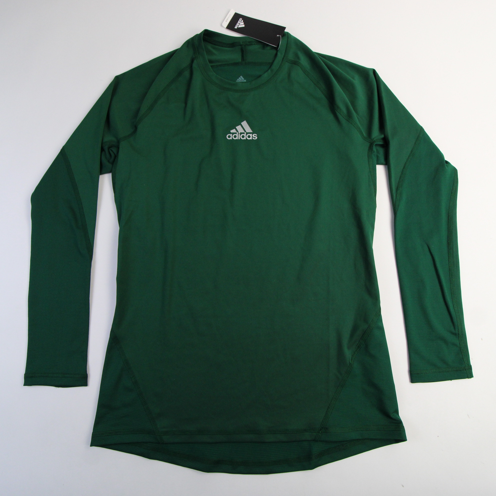 adidas Techfit Compression Top Men's Green New with Tags