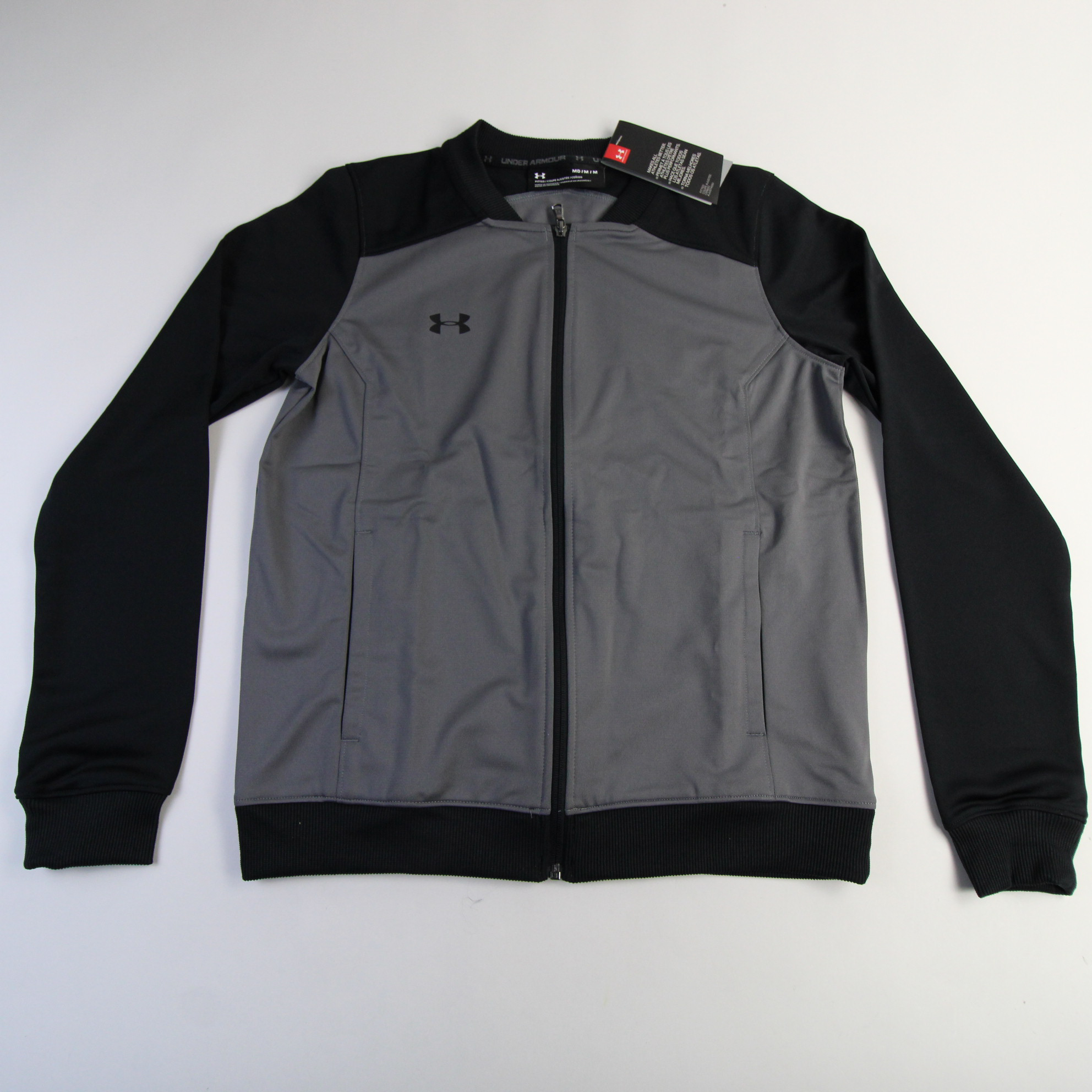 Under Armour Jacket Women's S M L XL Gray Black Full Zip Sports New with Tags