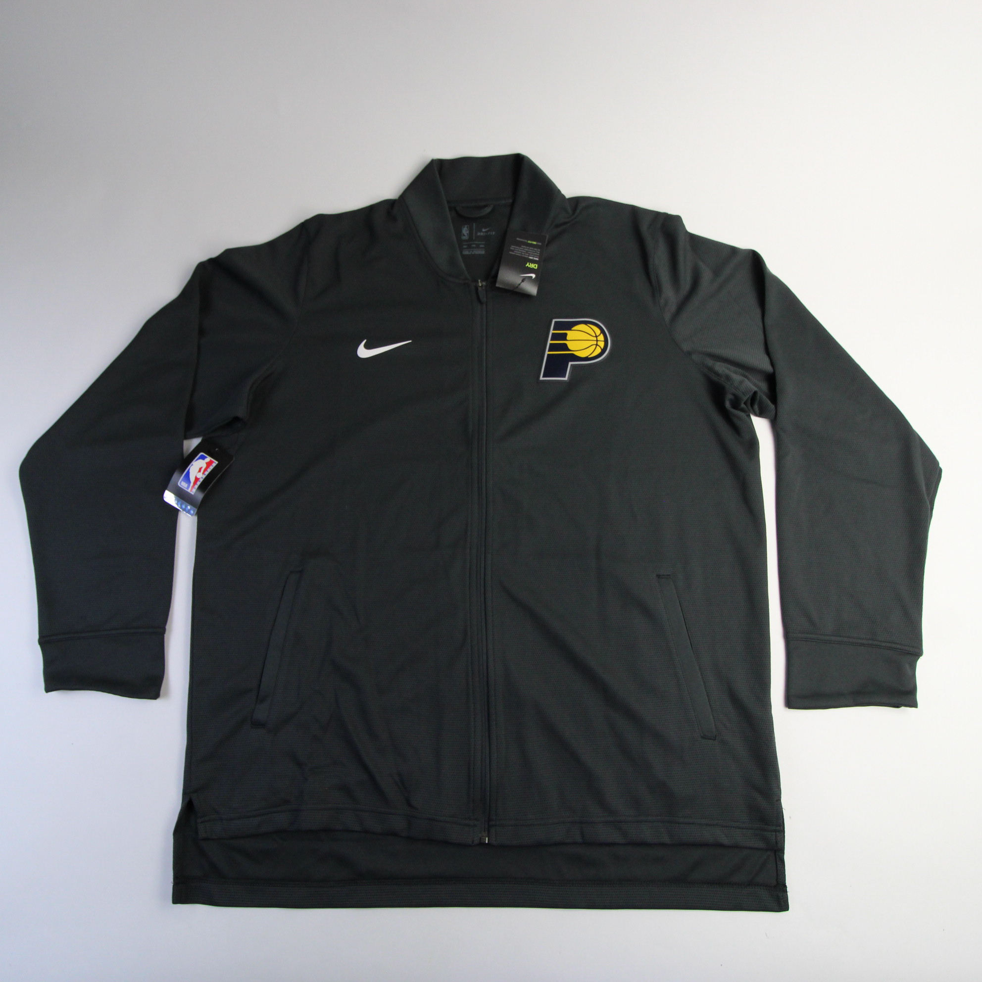 Indiana Pacers Nike NBA Authentics Dri-Fit Jacket Men's Gray New | eBay