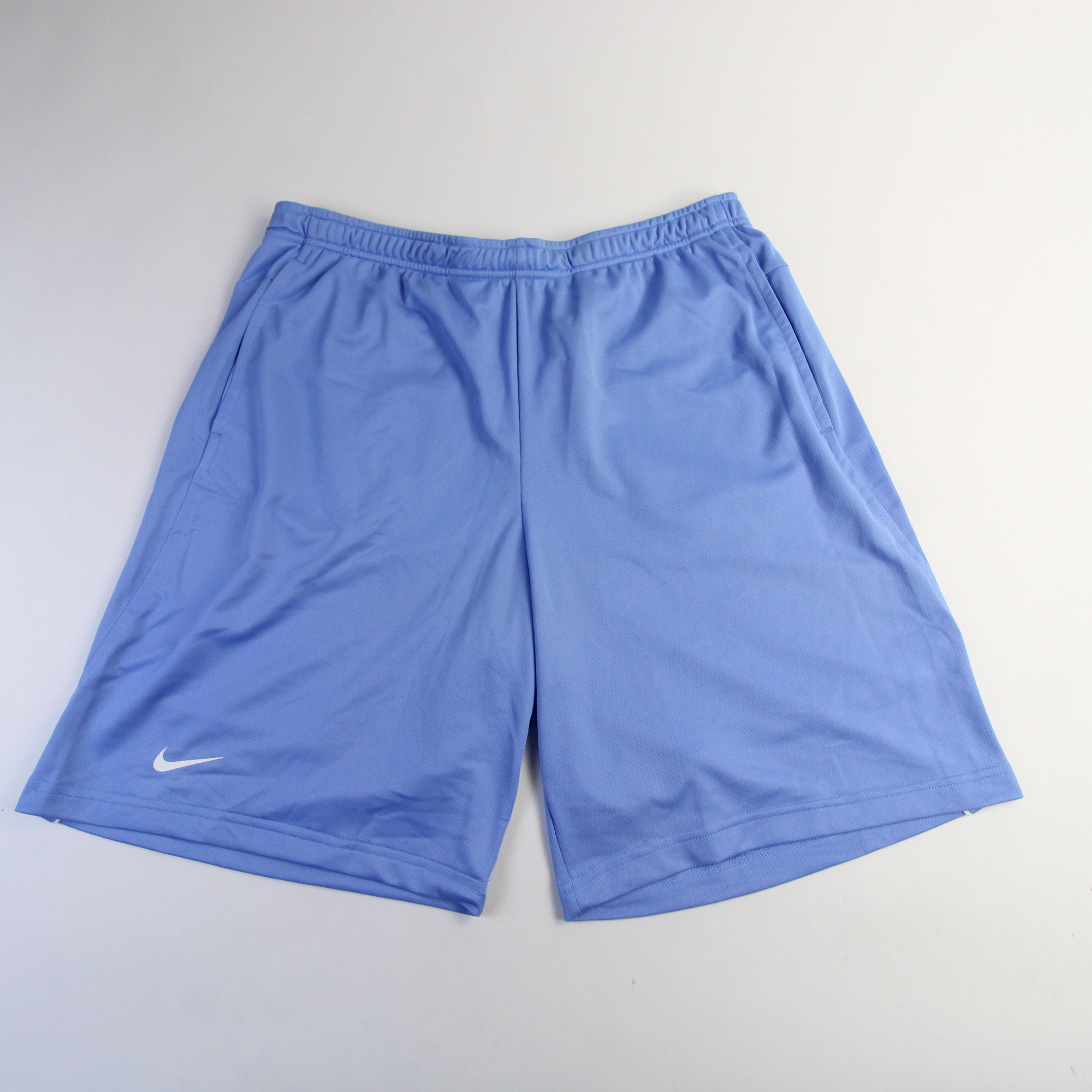 Nike Practice Shorts Men's Light Blue/Navy Used