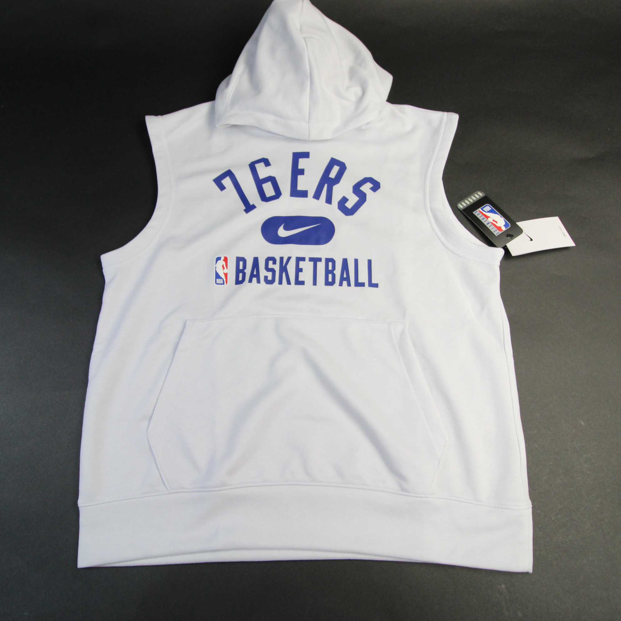 Philadelphia 76ers Nike NBA Authentics Sweatshirt Men's Light Gray New |  eBay