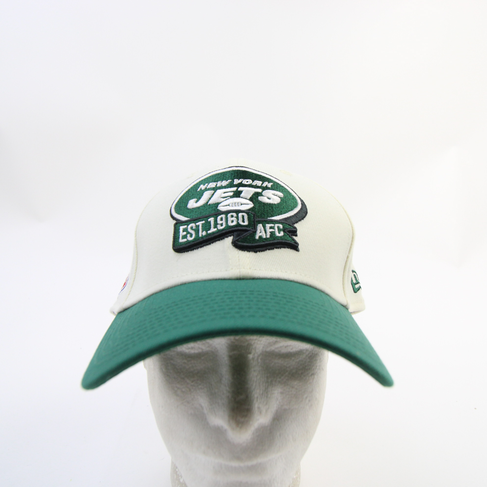 New York Jets New Era Fitted Hat Unisex White New