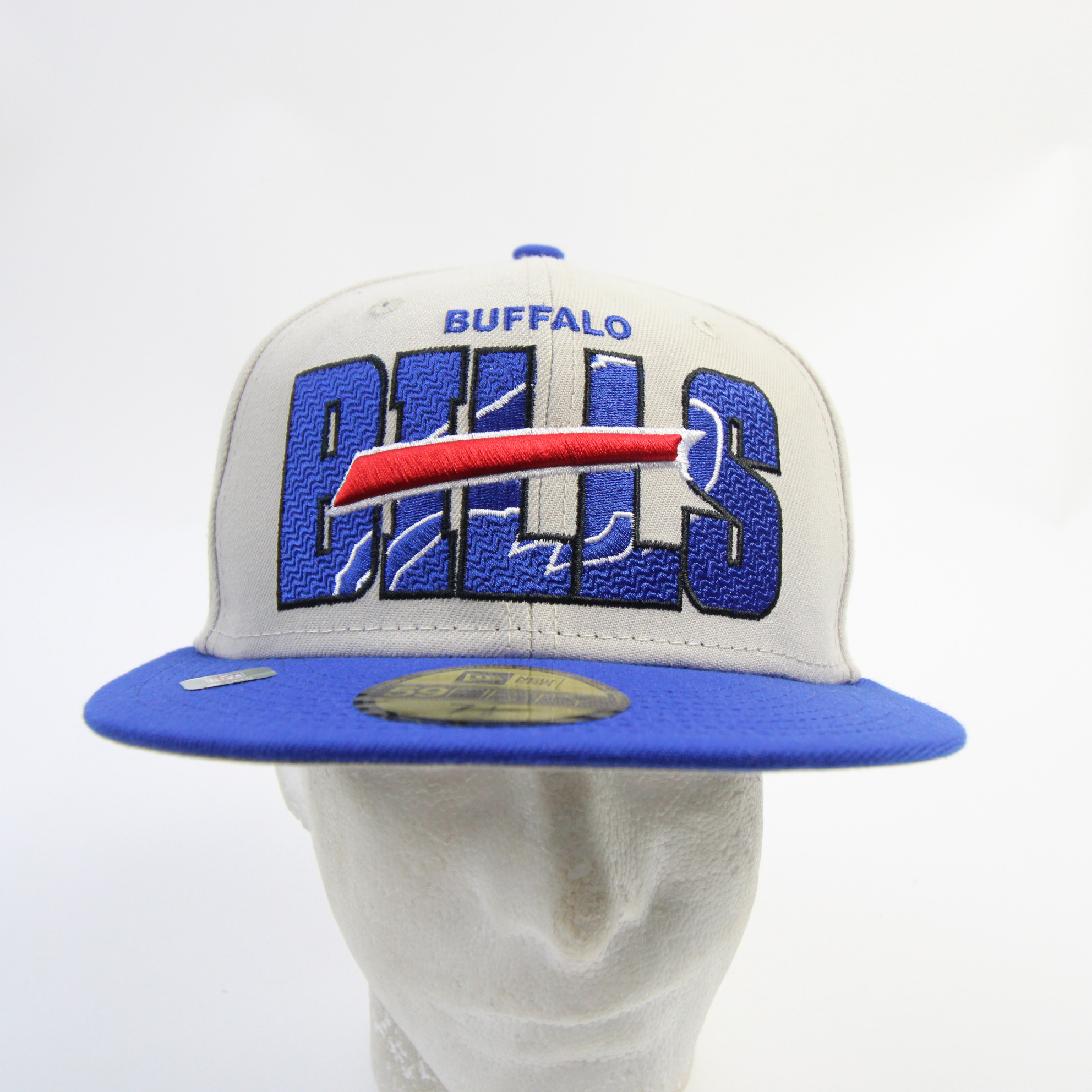 Buffalo Bills New Era 59fifty Fitted Hat Unisex Gray/Blue New