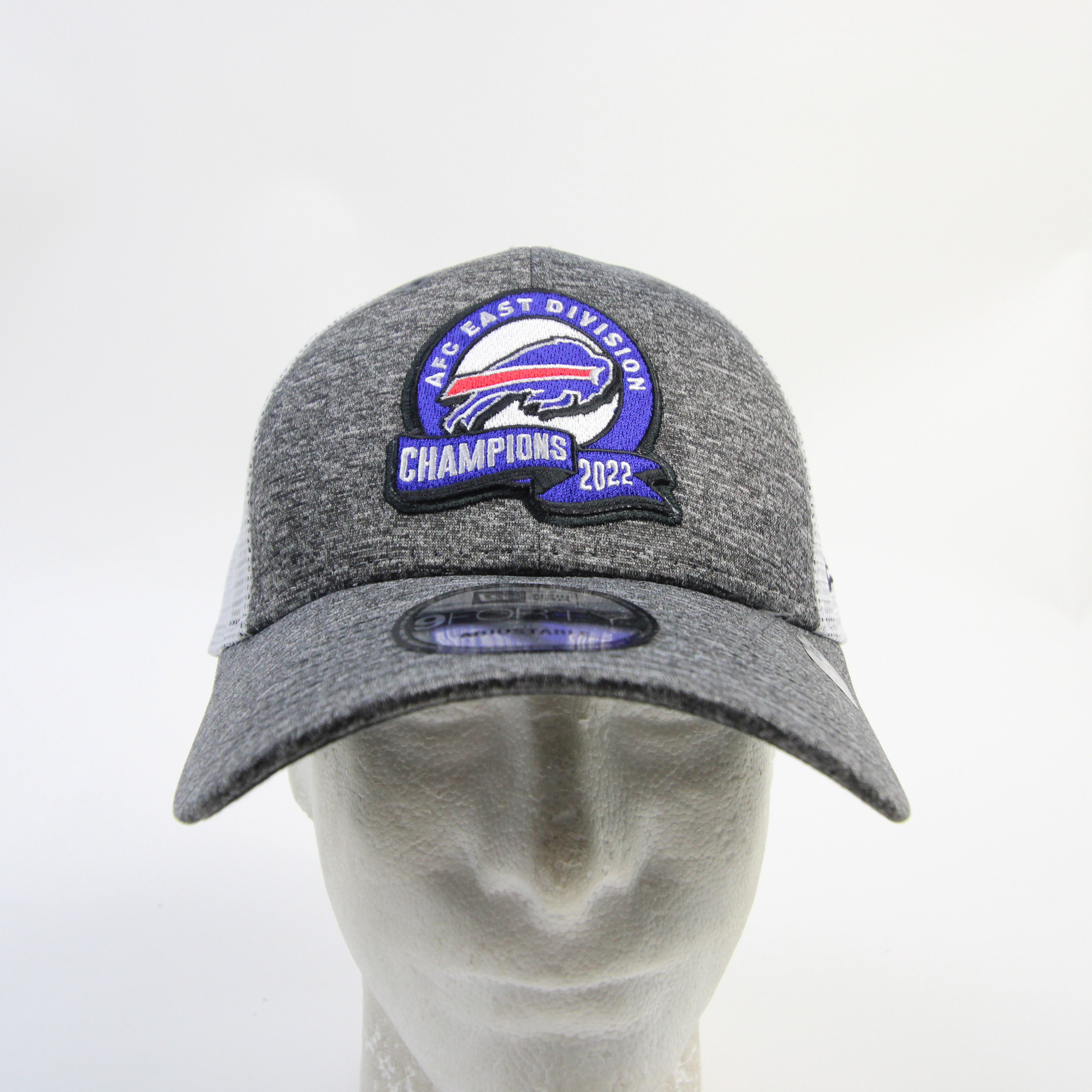Buffalo Bills New Era 9Forty Snap-Back Hat Unisex Gray/White New