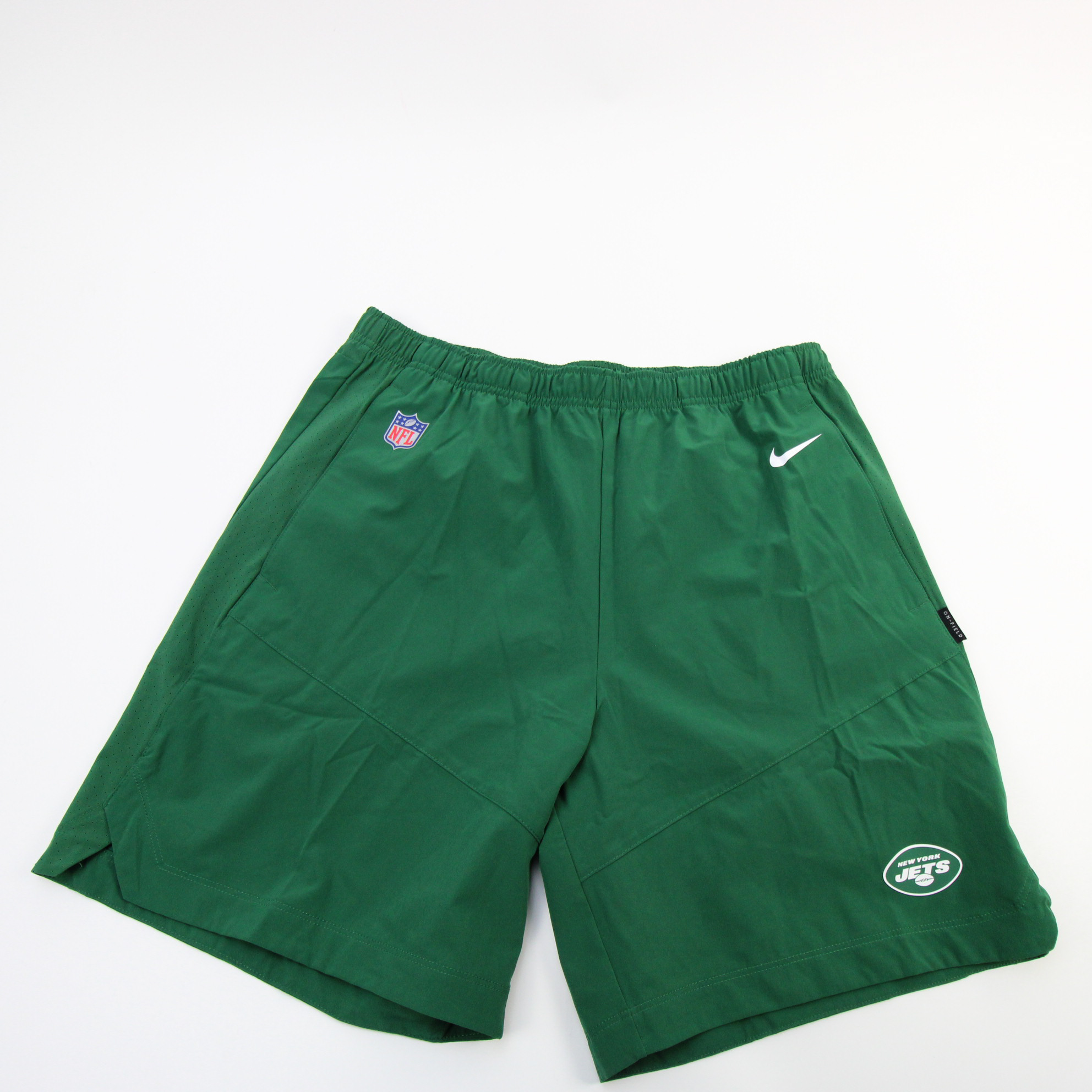 New York Jets Nike NFL On Field Apparel Dri-Fit Athletic Shorts Men's  Used