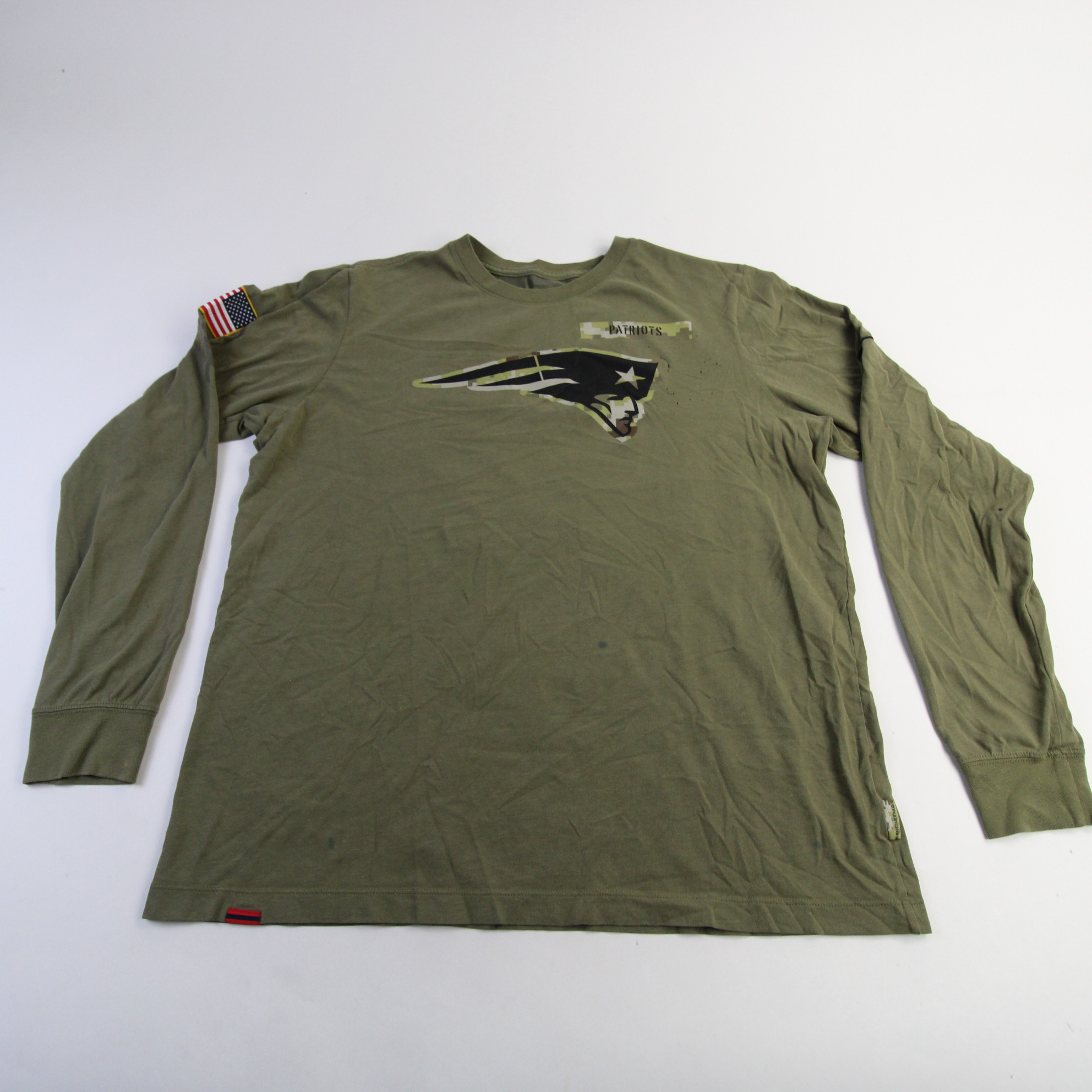 Nike, Shirts, Nike Drifit New England Patriots Long Sleeve