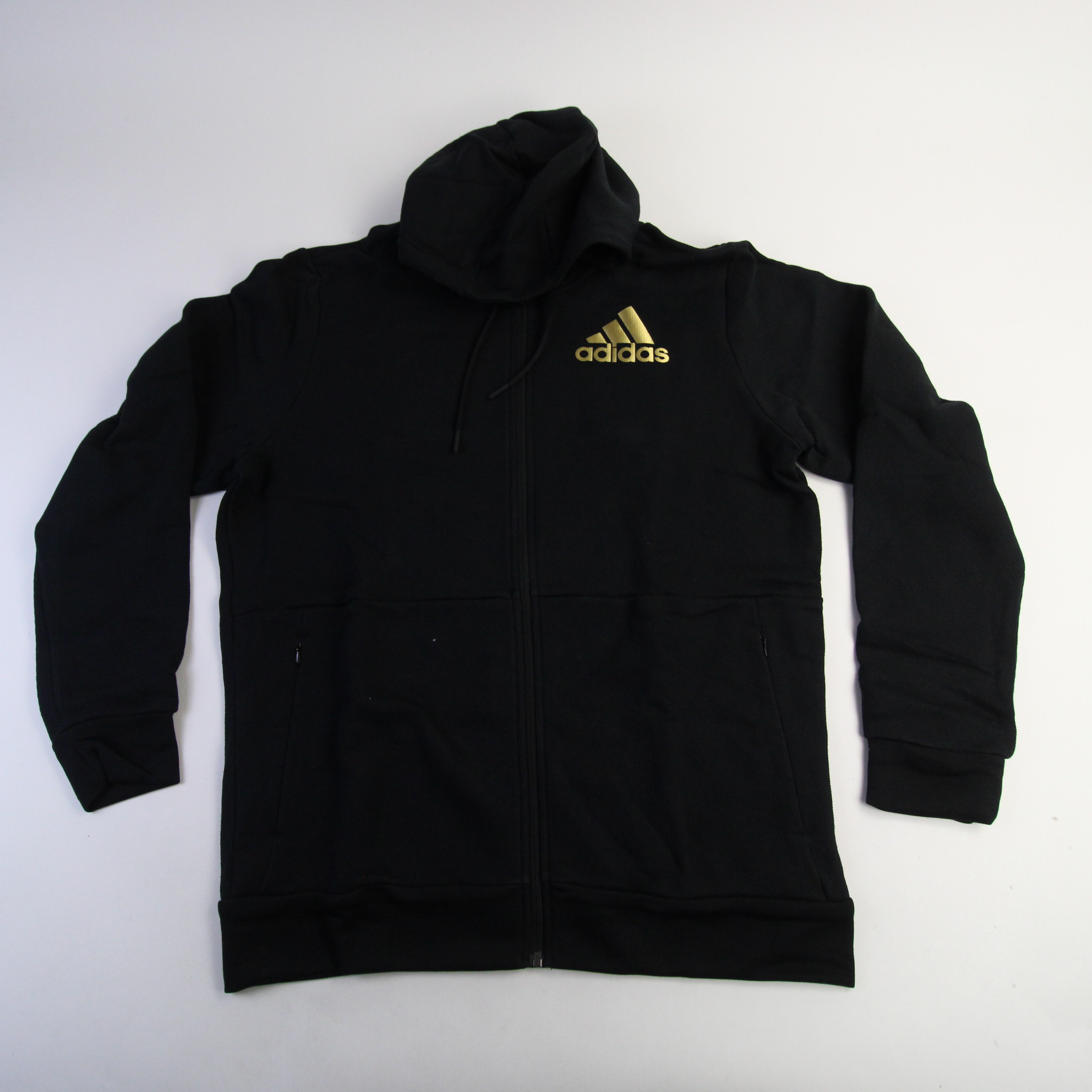 adidas Jacket Men's Black/Gold New with Tags