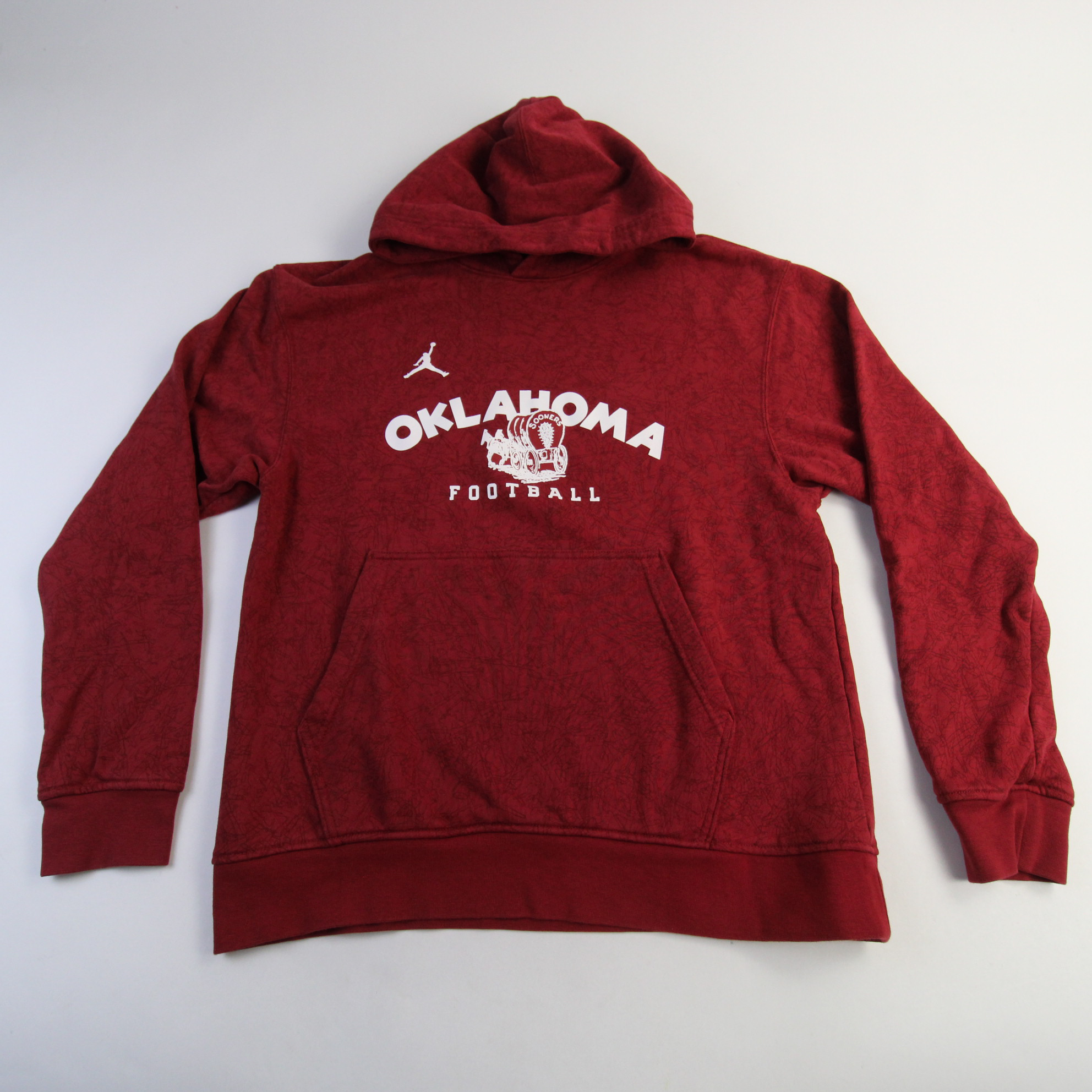 Oklahoma Sooners Air Jordan Sweatshirt Men's Crimson Used