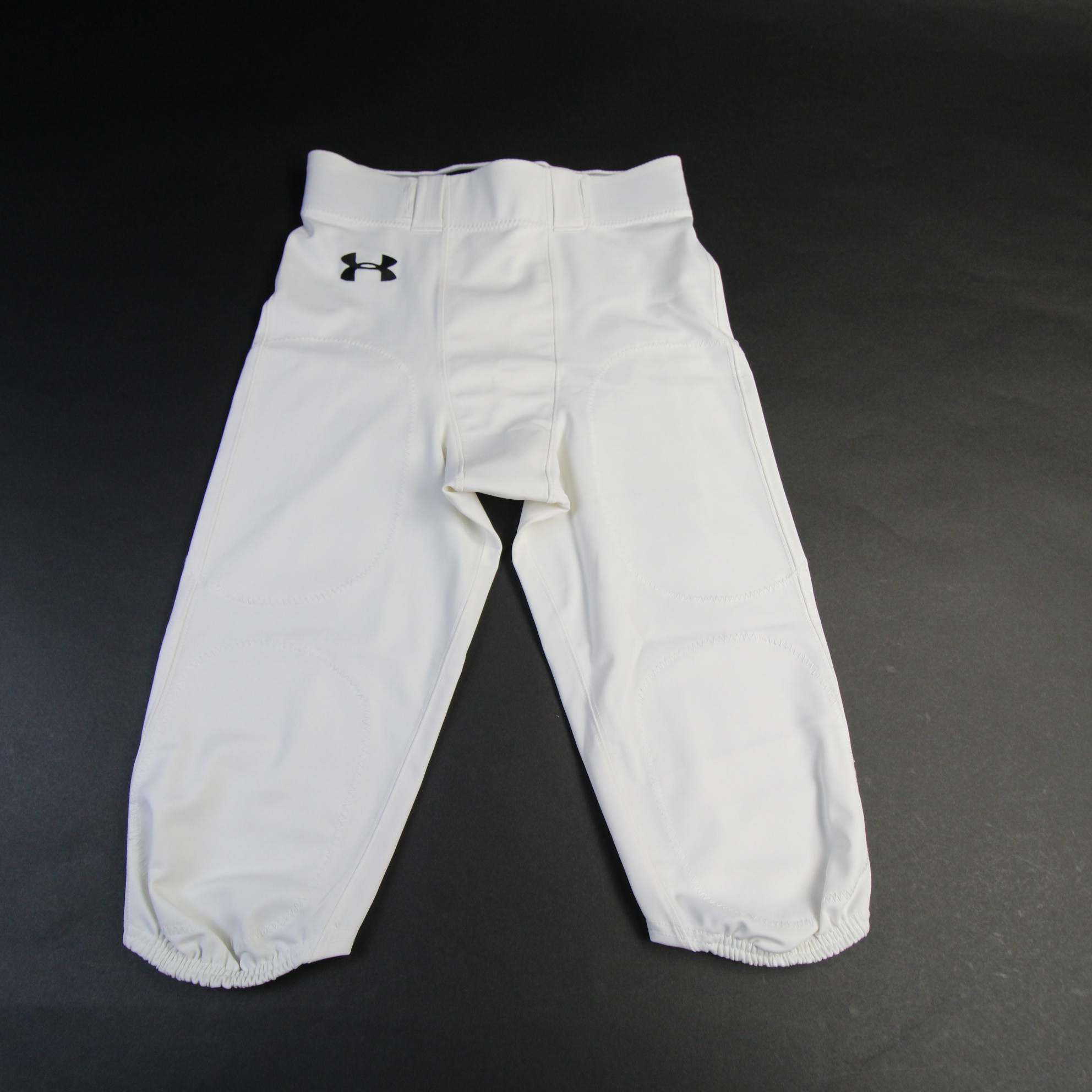 Under Armour Football Pants Men's S M L XL 2XL White Black Logo New