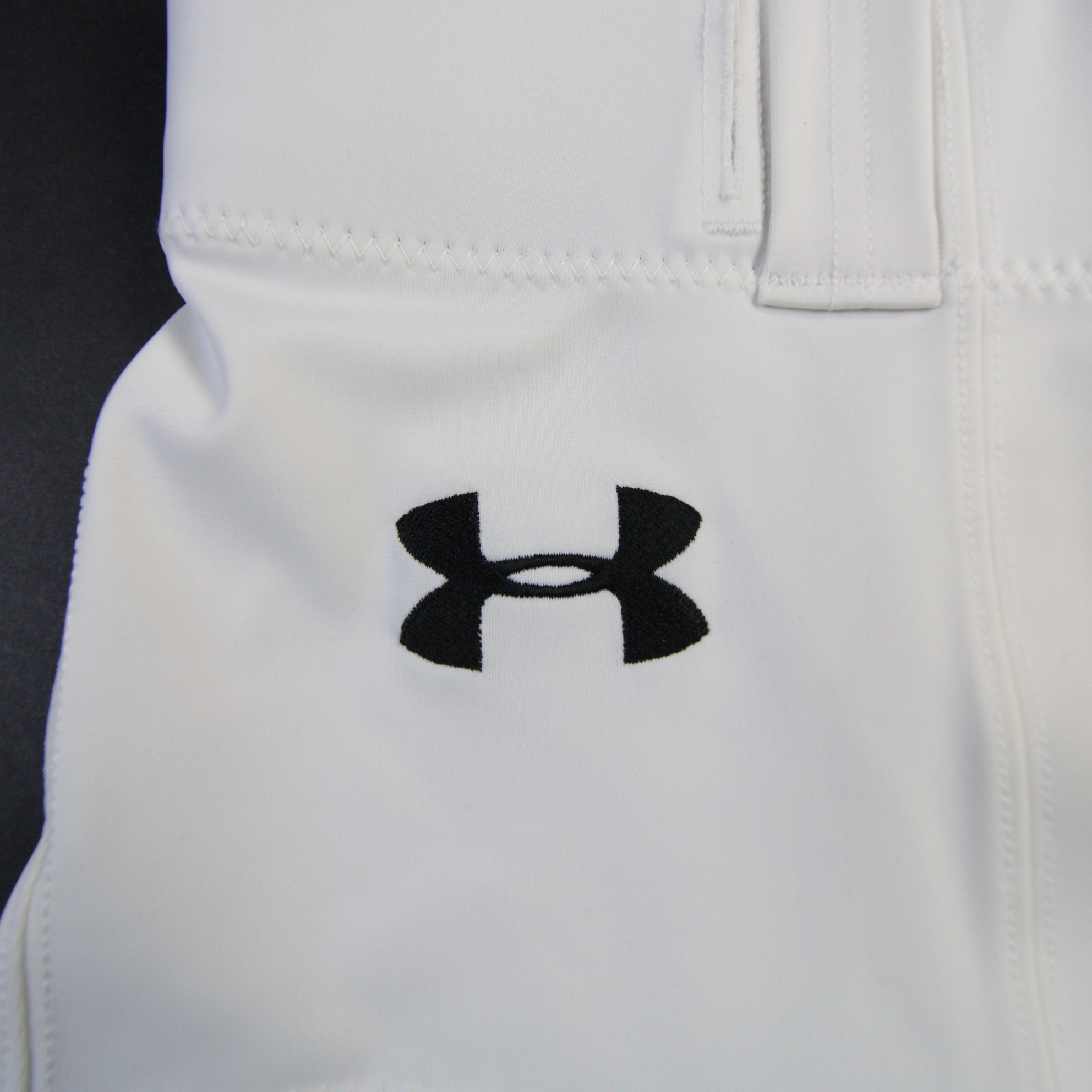 Under Armour Football Pants Men's S M L XL 2XL White Black Logo New ...