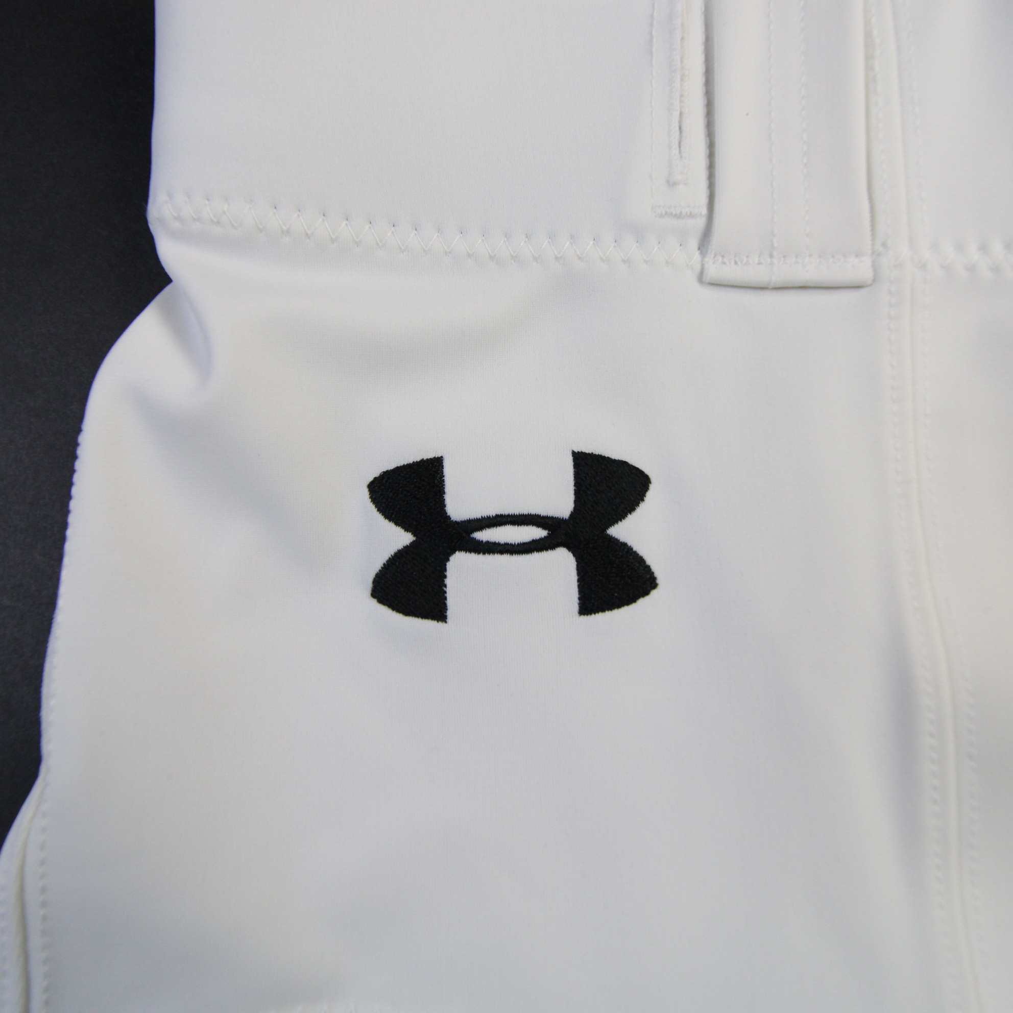 Under Armour Football Pants Men's S M L XL 2XL White Black Logo New
