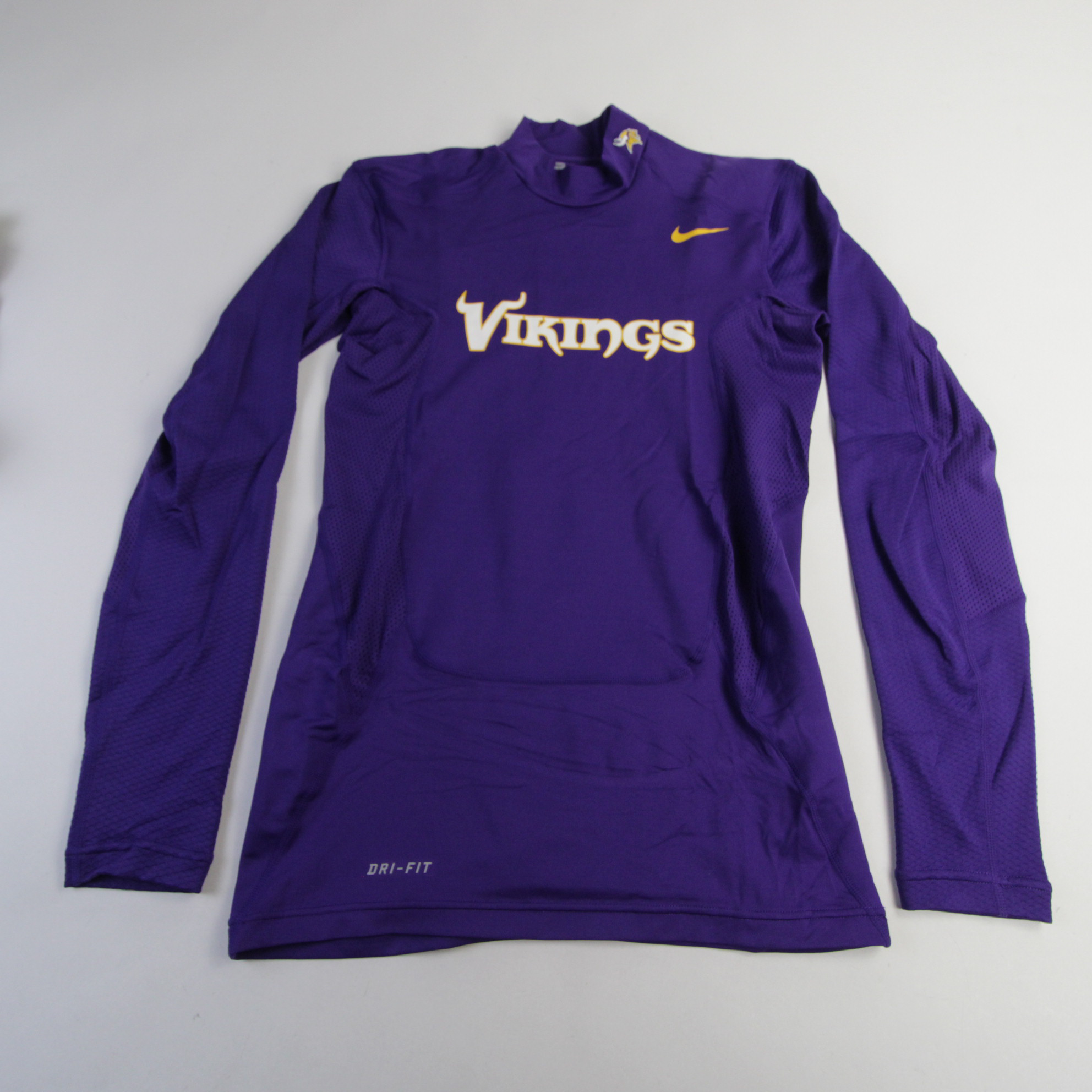 Men's New Era Purple Minnesota Vikings Current Raglan Long Sleeve